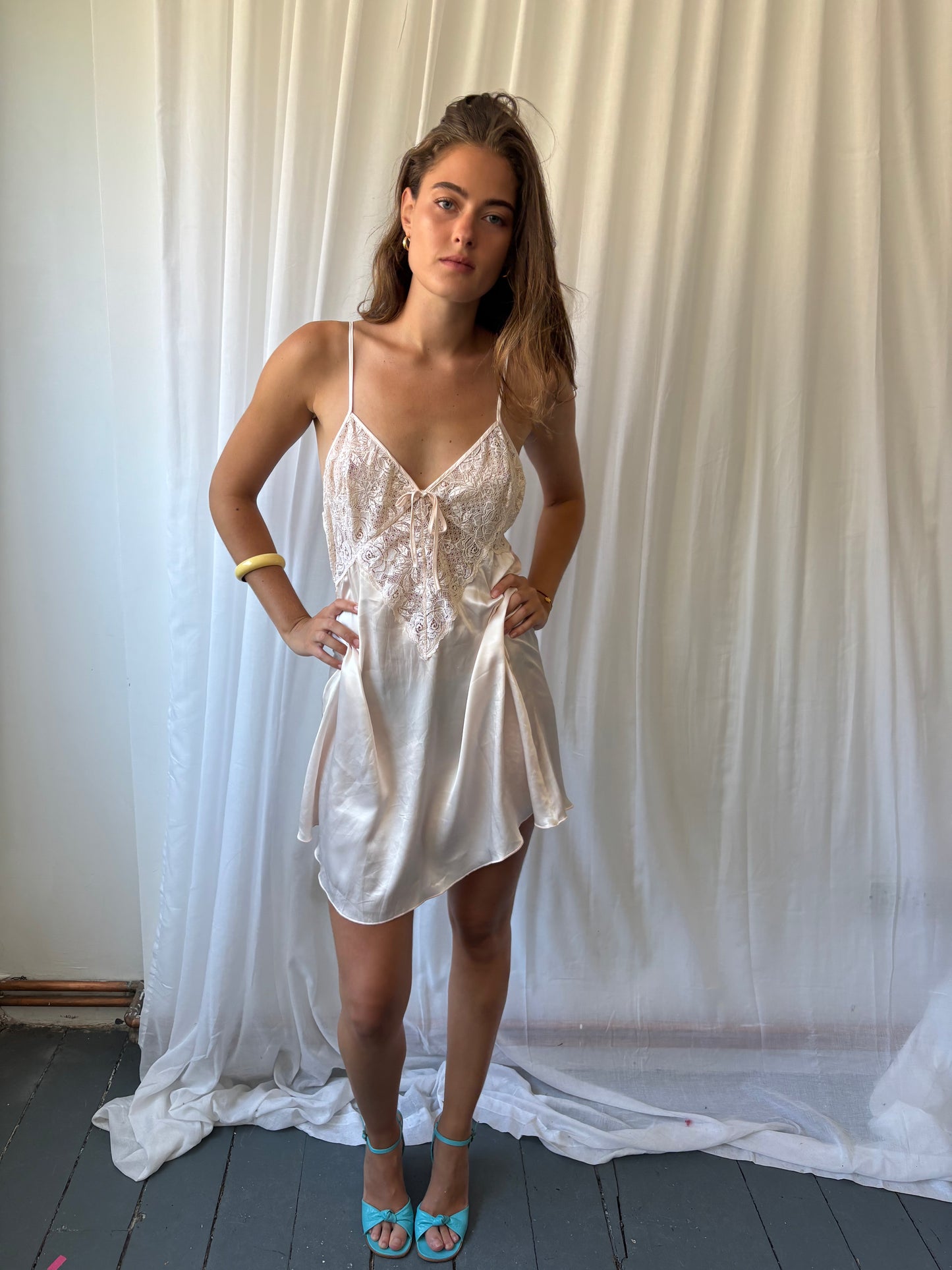 Nuit Maqique Ivory Cami Dress