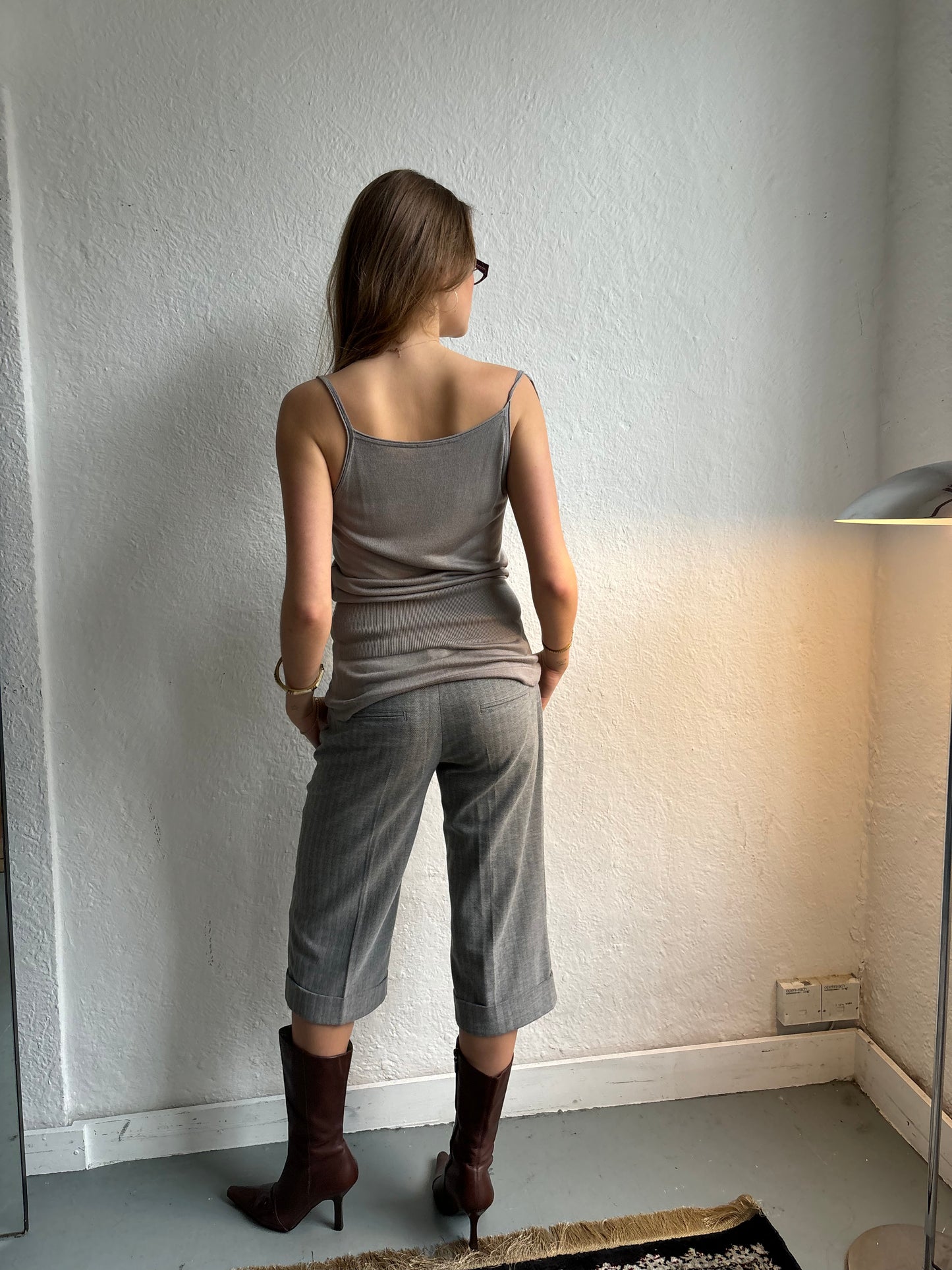 Kookai Pale Grey Knit Vest