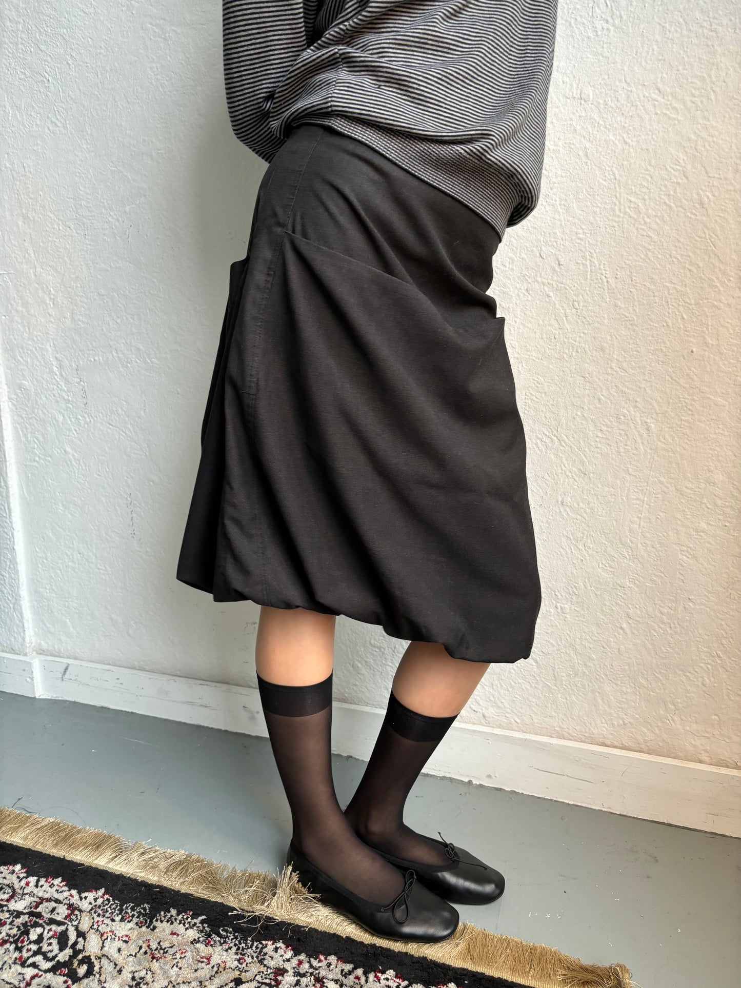 Bohemia Charcoal Balloon Skirt