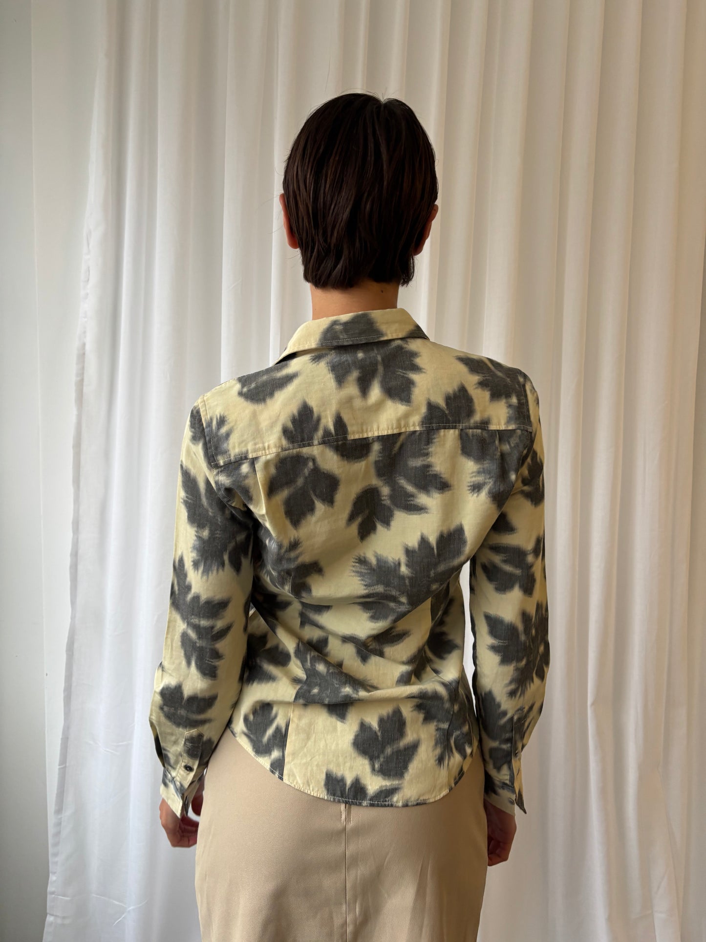 Paul Smith Cream Pattern Shirt