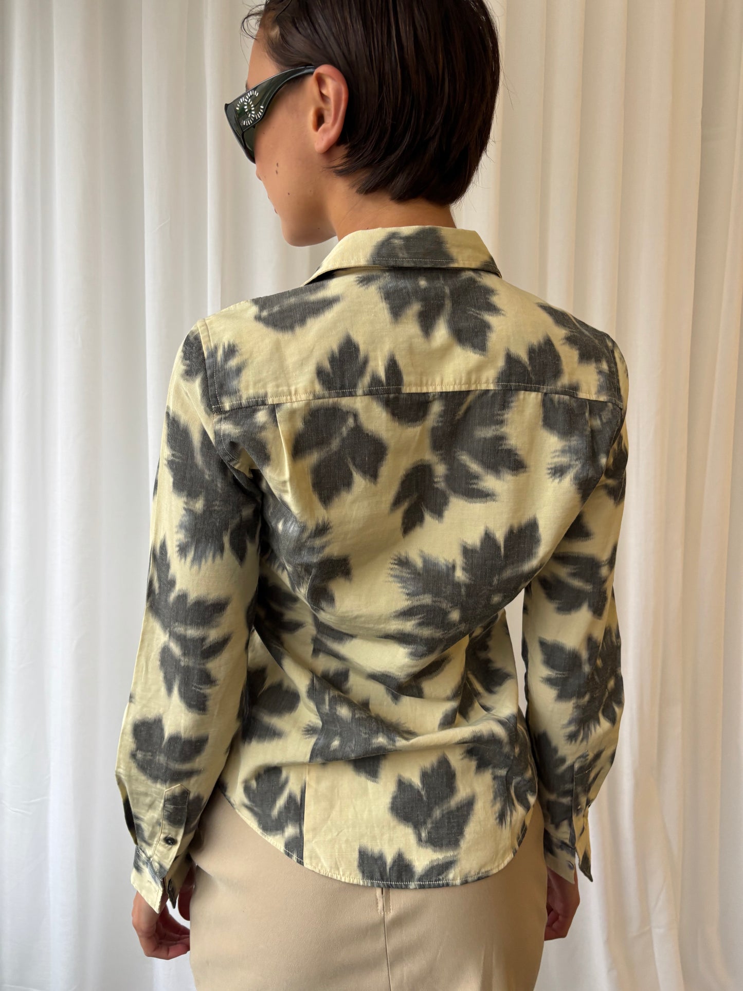 Paul Smith Cream Pattern Shirt