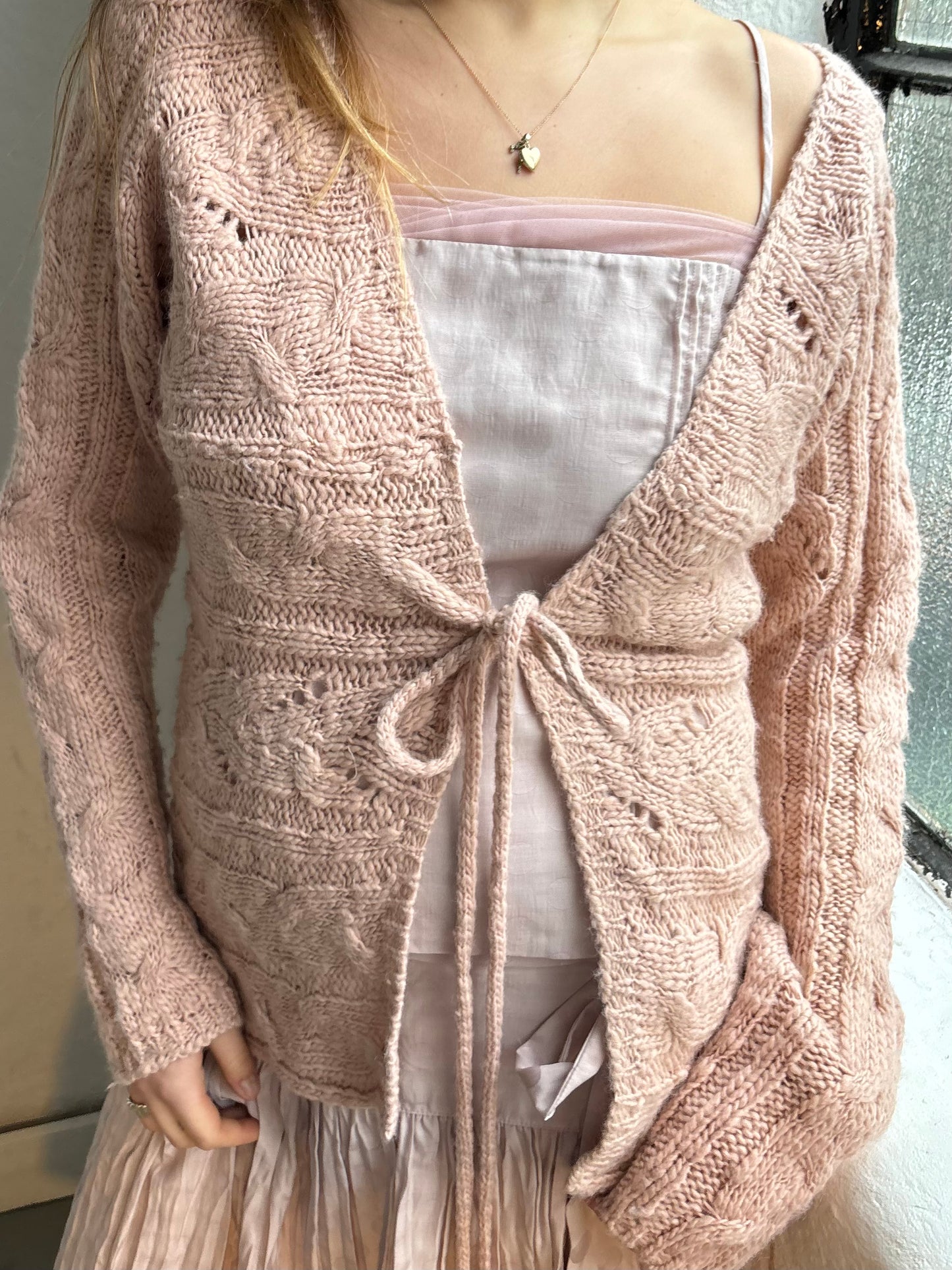 Betty Barclay Pink Knit Cardigan