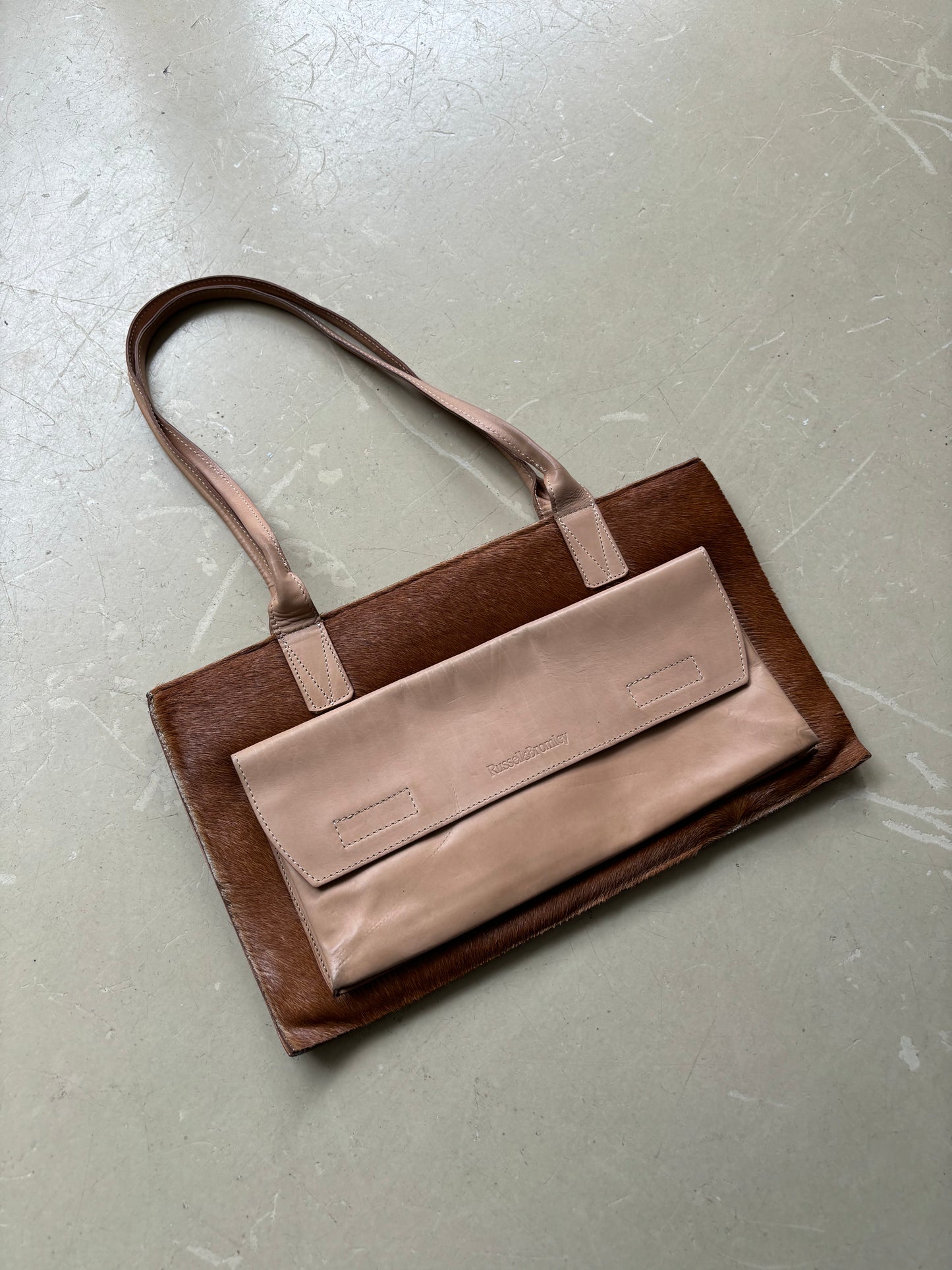 Russell & Bromley Leather Envelope Bag