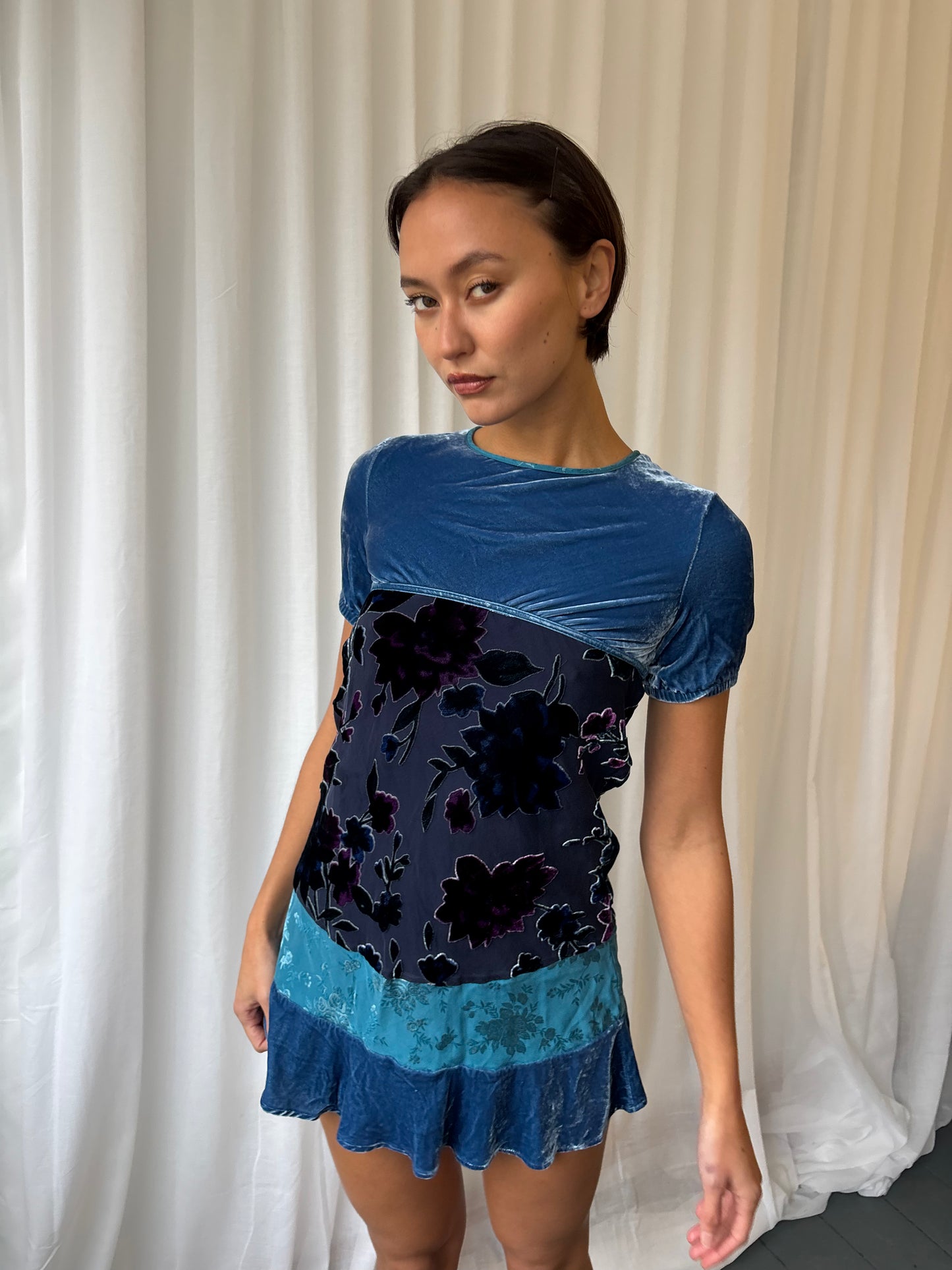 Vintage Monsoon Velvet Dress