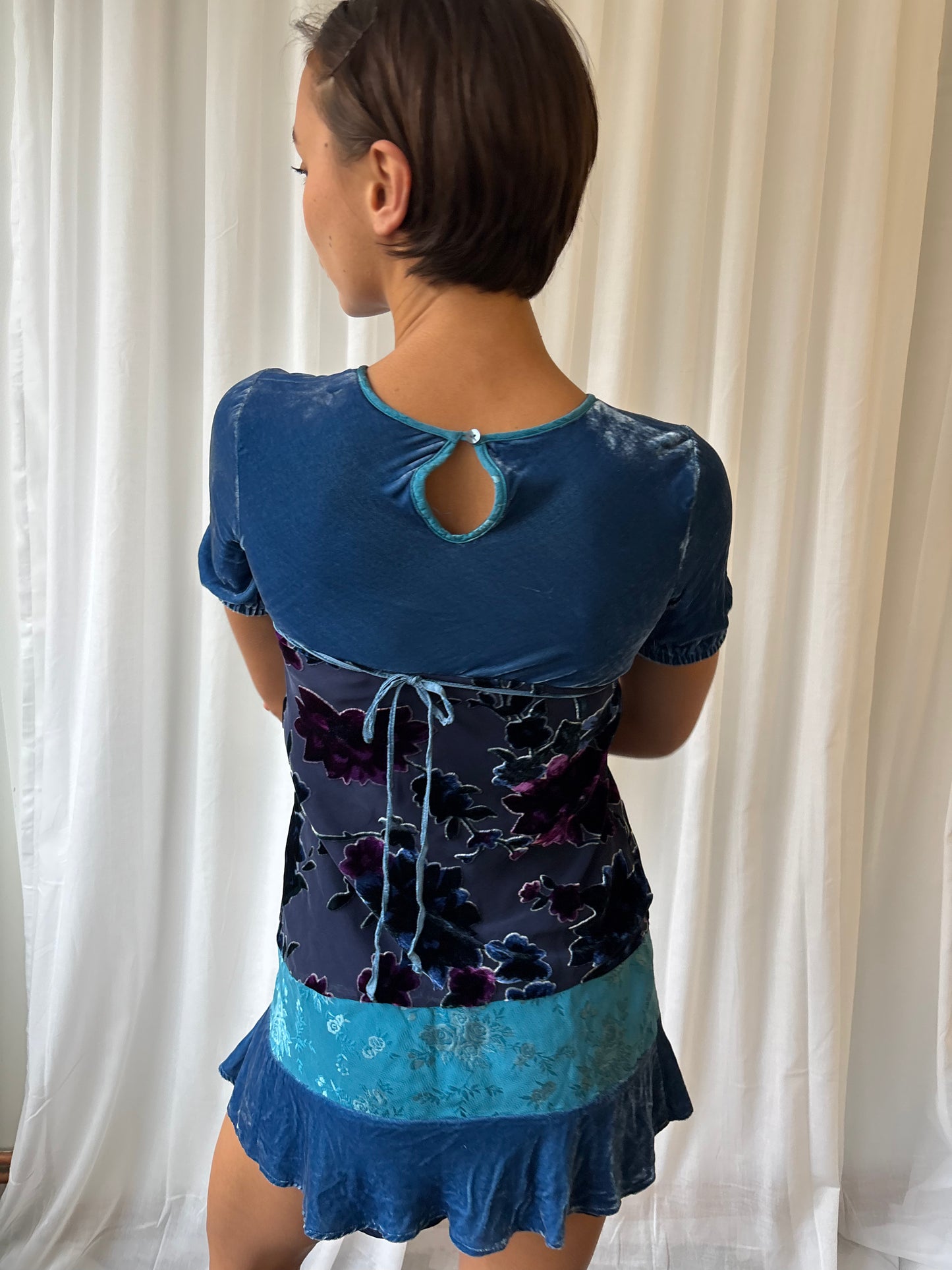 Vintage Monsoon Velvet Dress