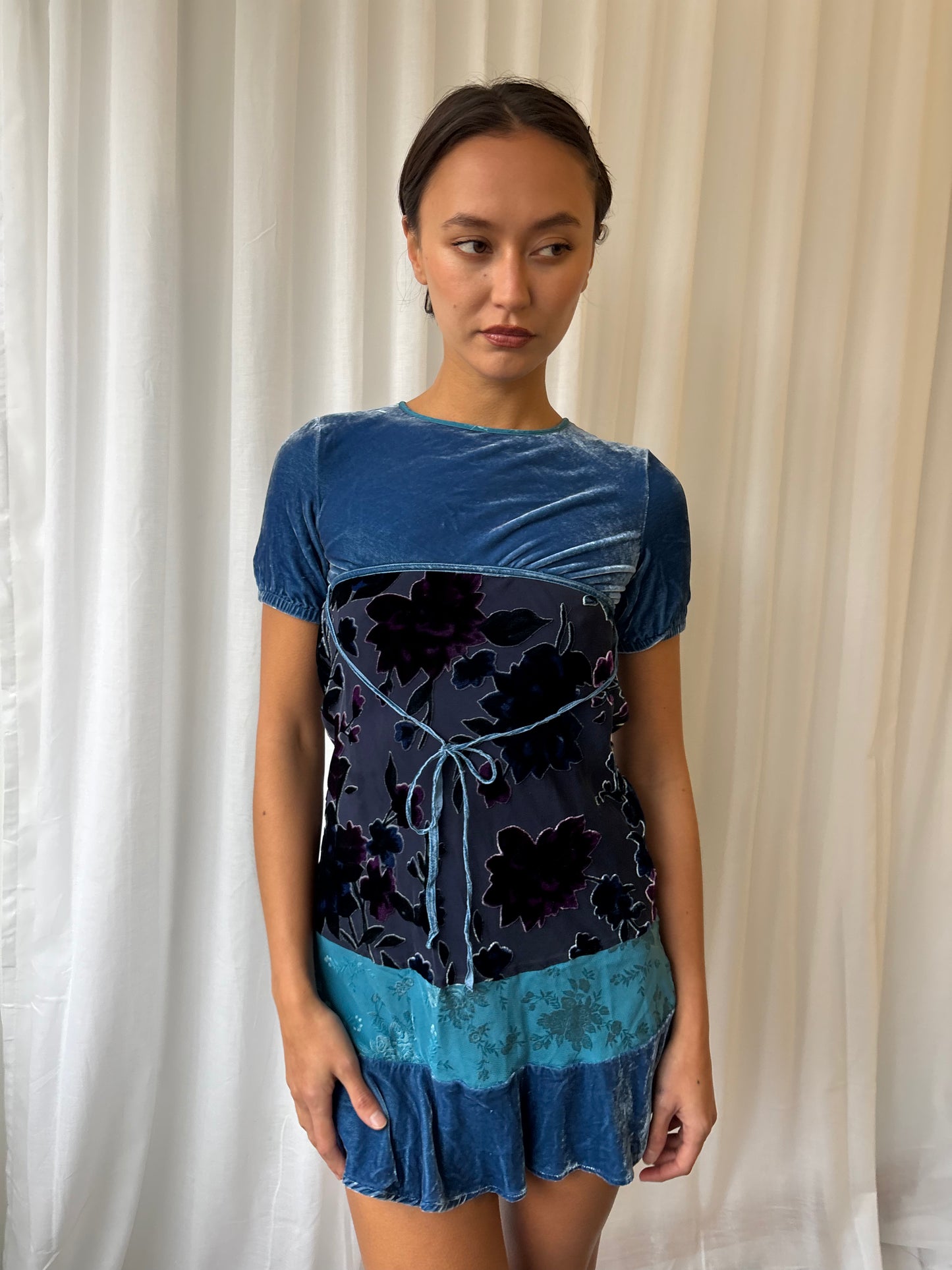 Vintage Monsoon Velvet Dress