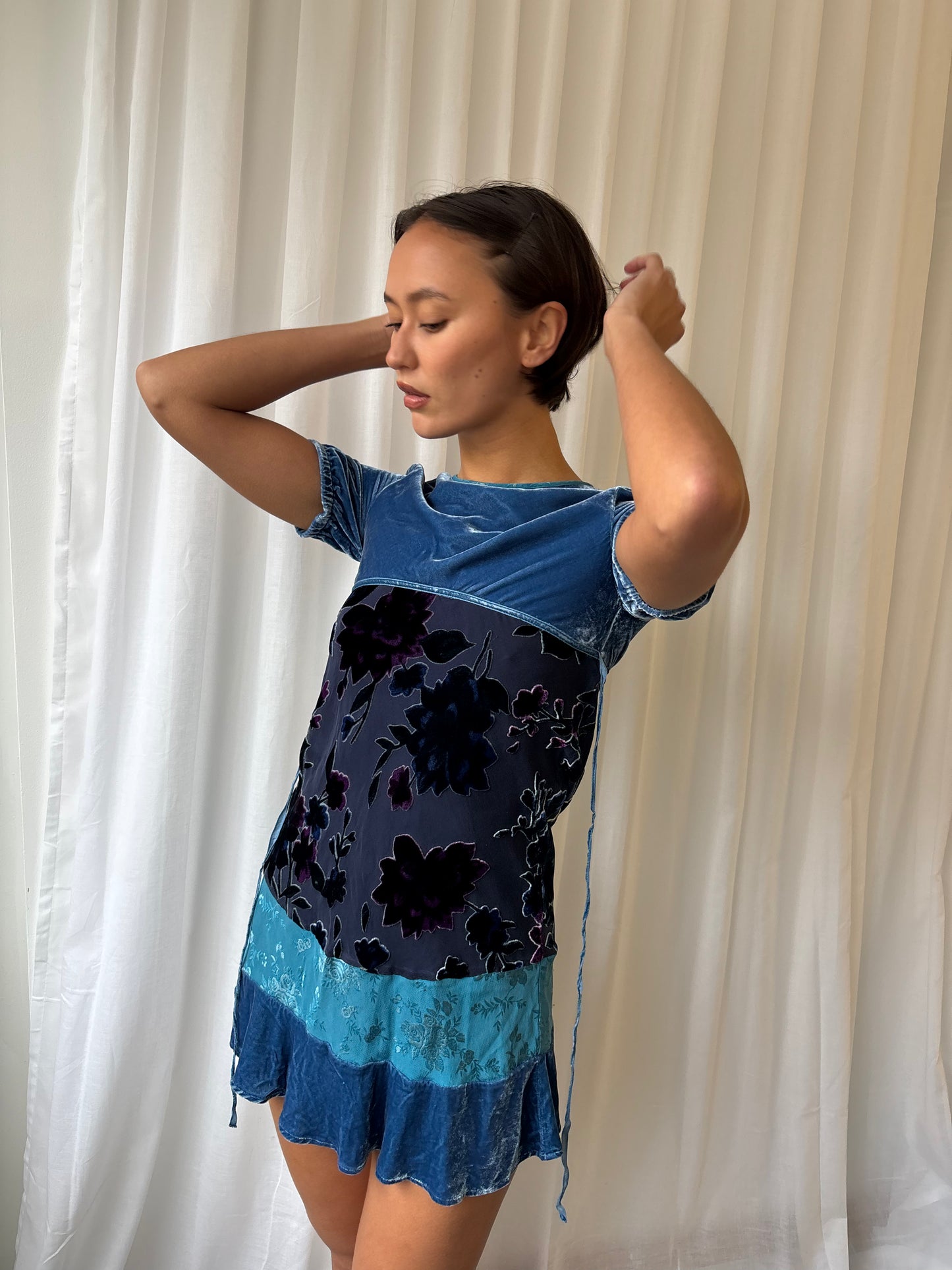 Vintage Monsoon Velvet Dress