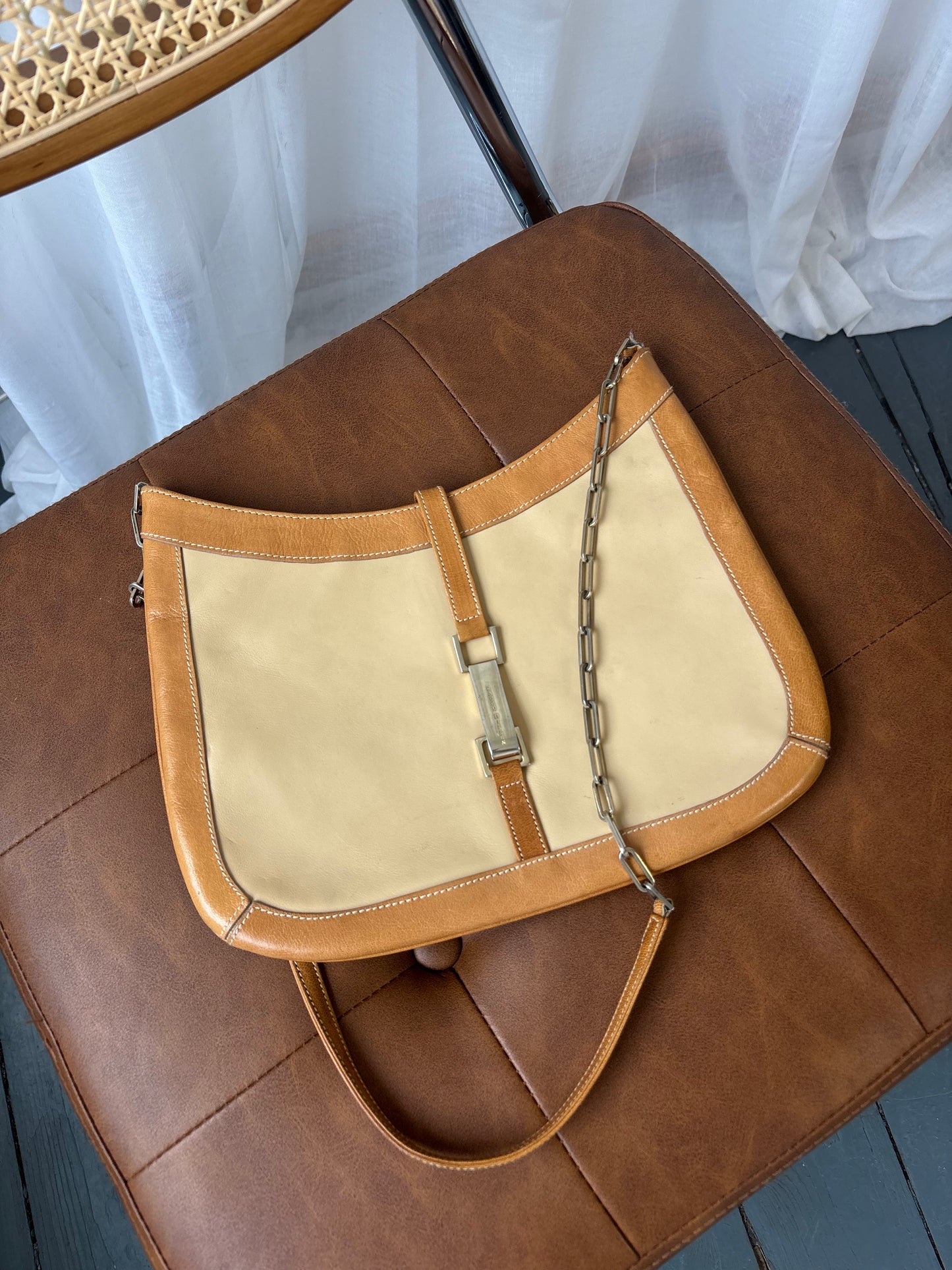 Karen Millen Tan Leather Bag