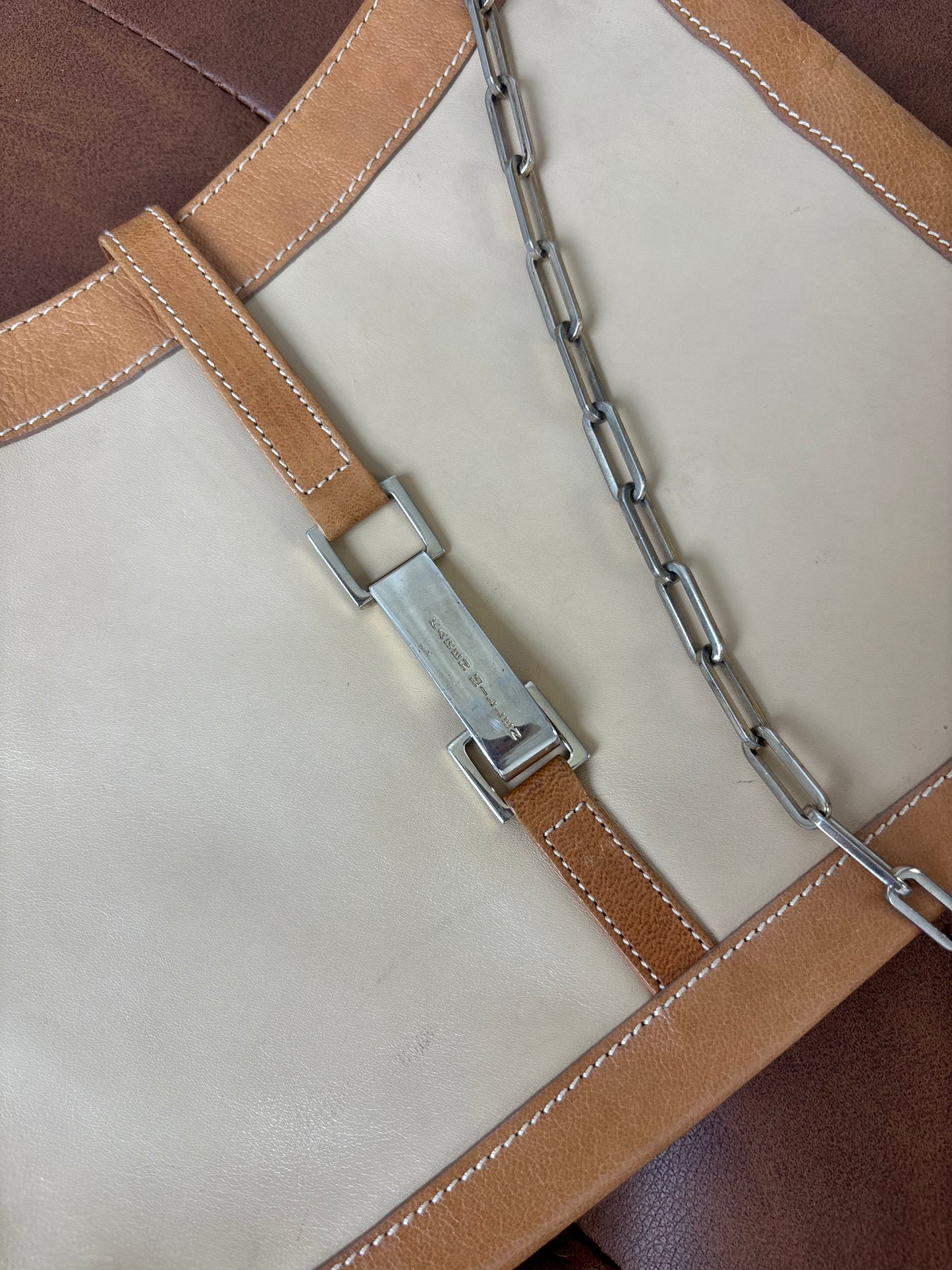 Karen Millen Tan Leather Bag