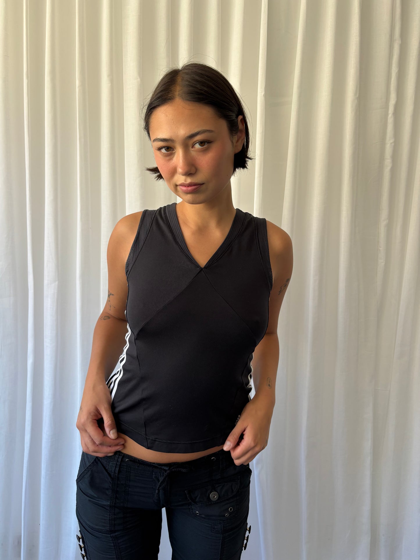 Adidas Black Sports Top