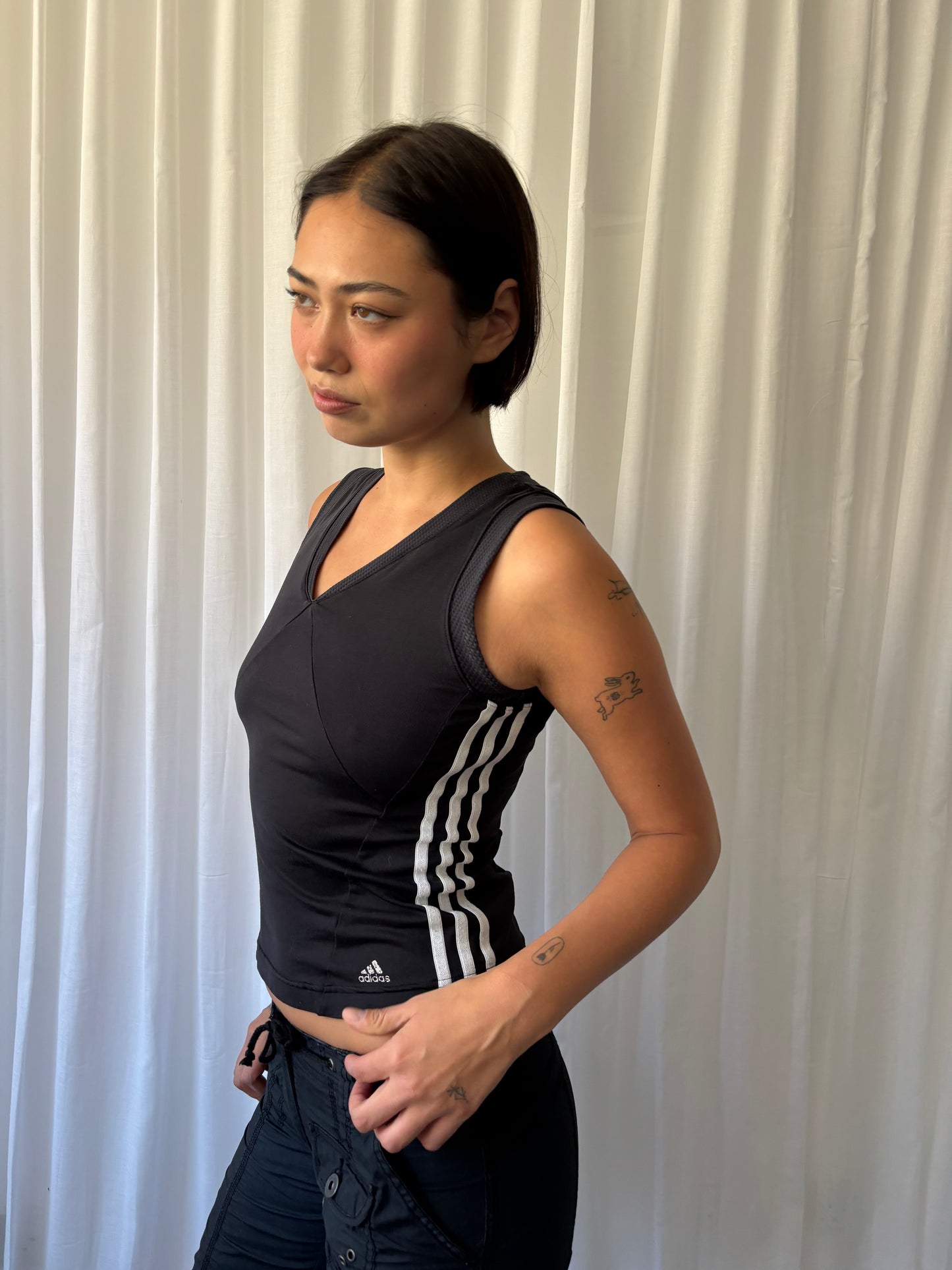 Adidas Black Sports Top