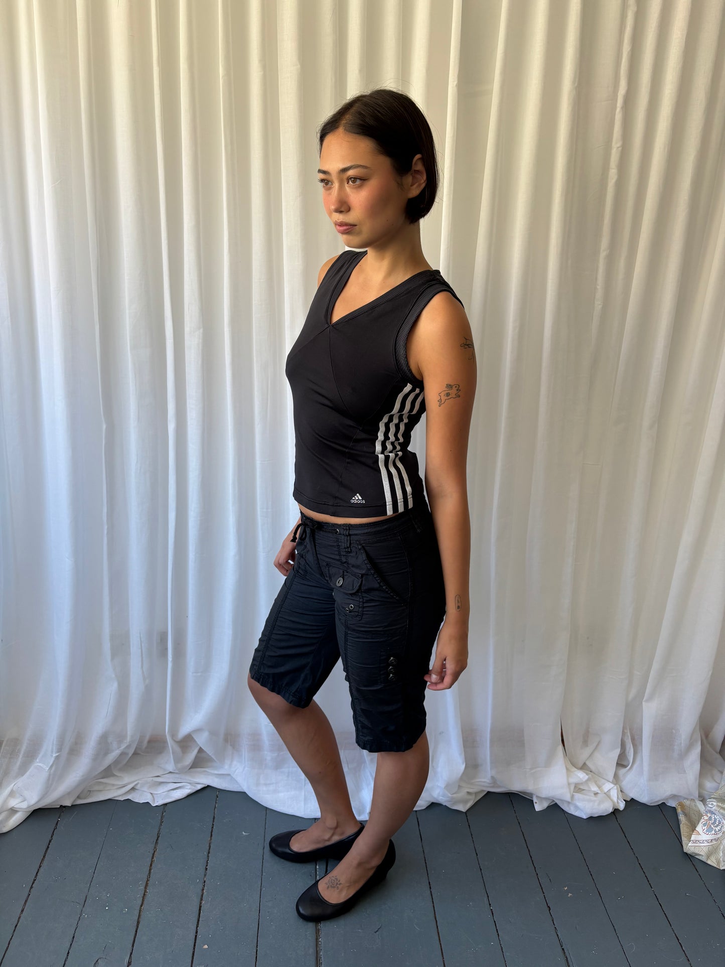 Adidas Black Sports Top