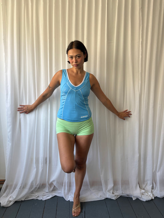 Vintage 00s Blue Sports Top