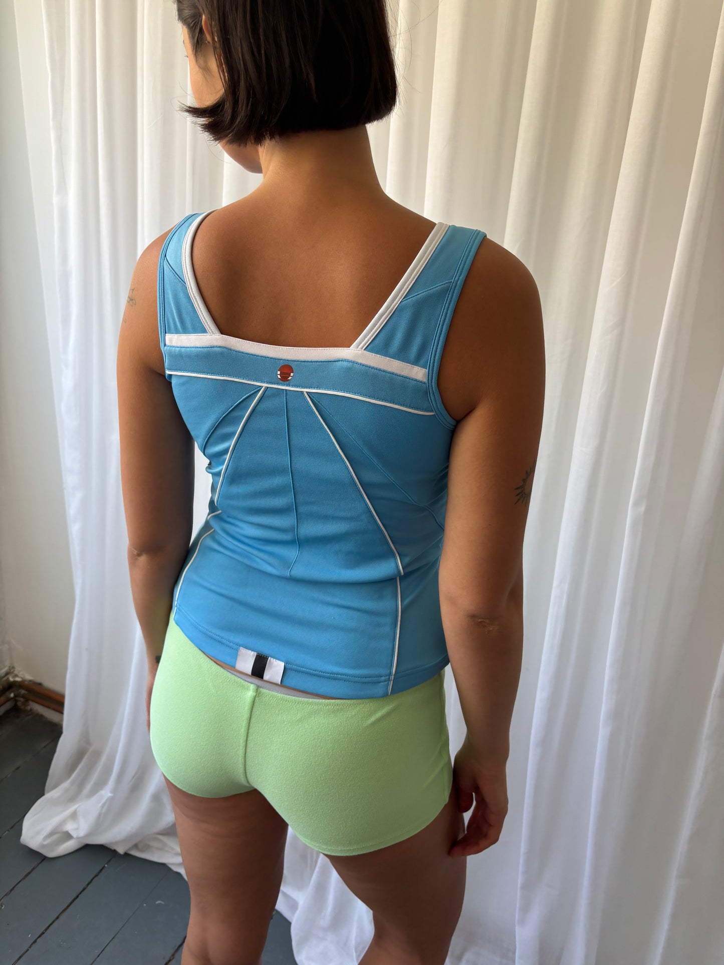 Vintage 00s Blue Sports Top