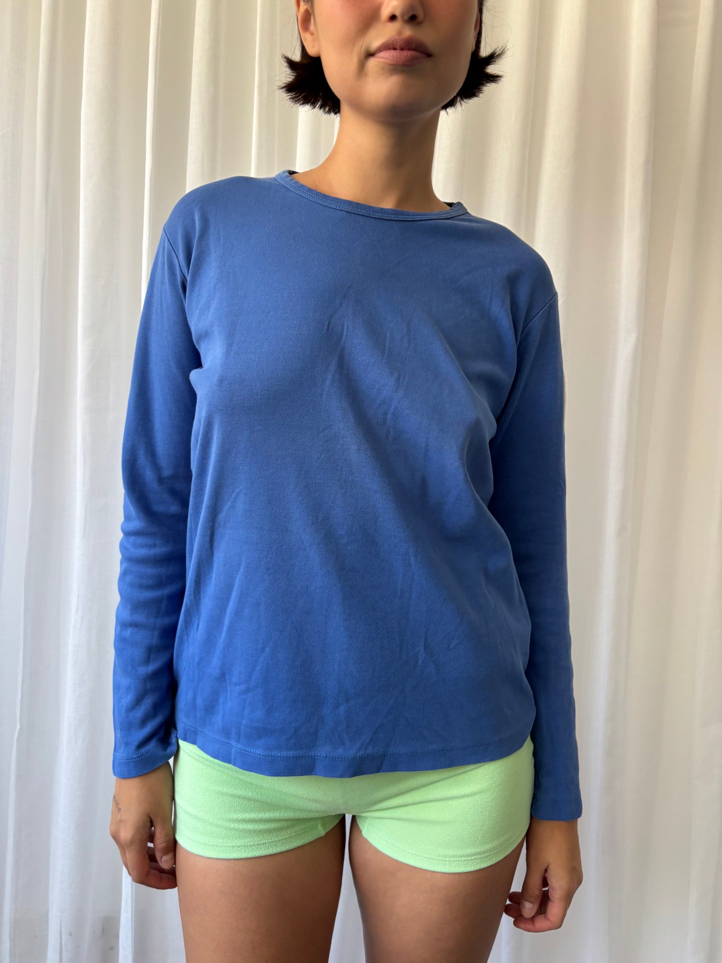 Bikkembergs Blue Long Sleeve T-shirt