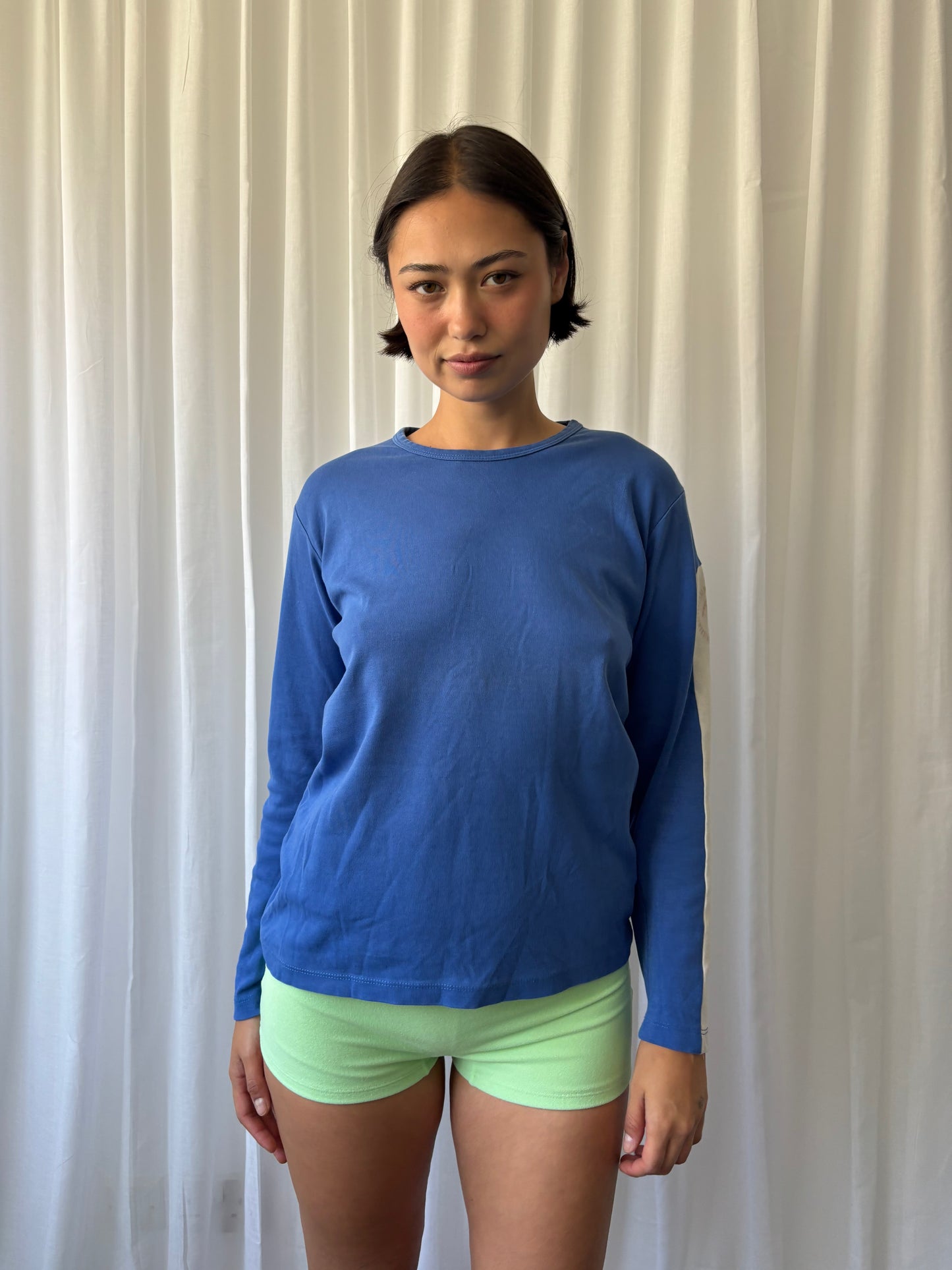 Bikkembergs Blue Long Sleeve T-shirt