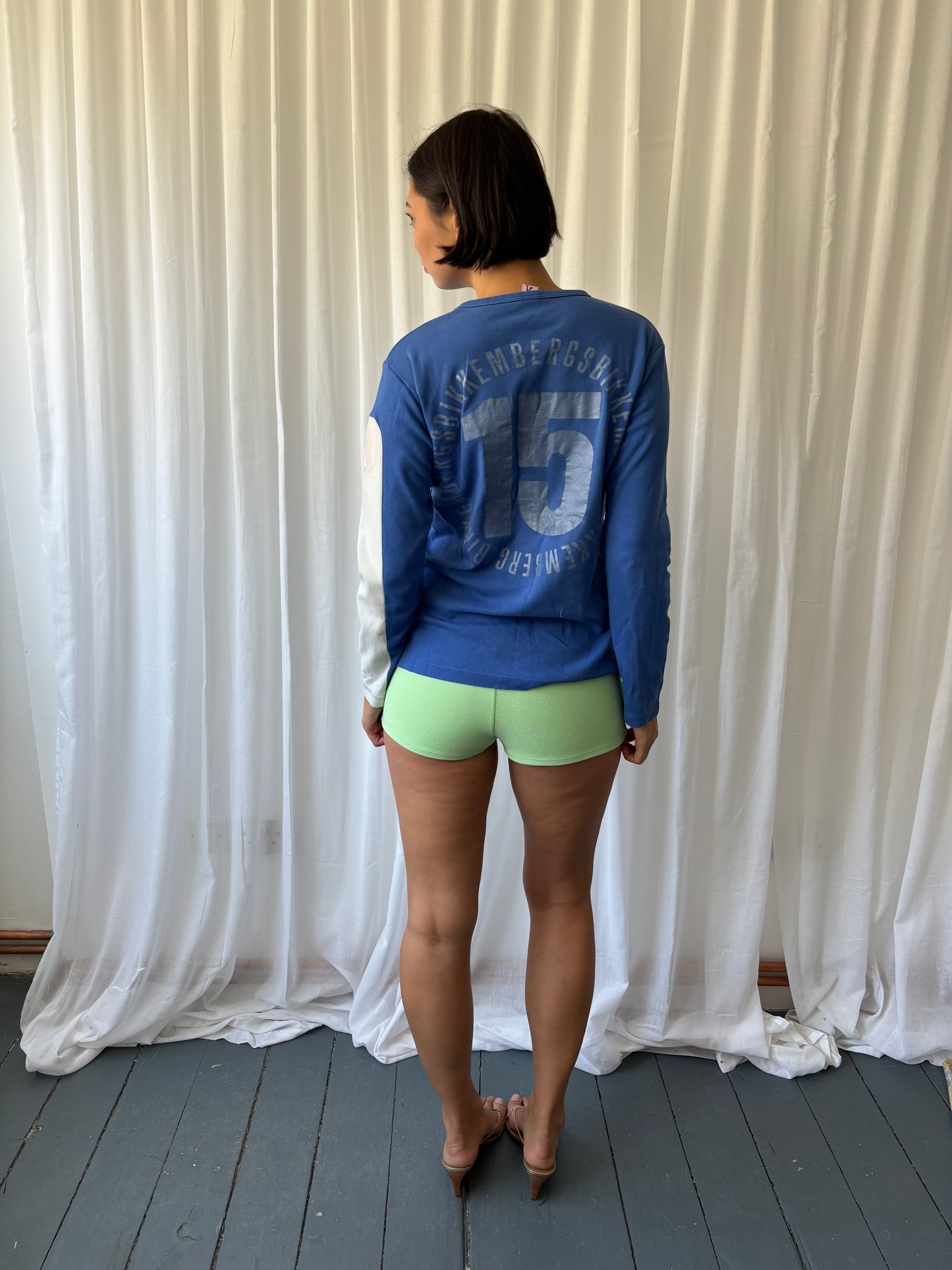 Bikkembergs Blue Long Sleeve T-shirt