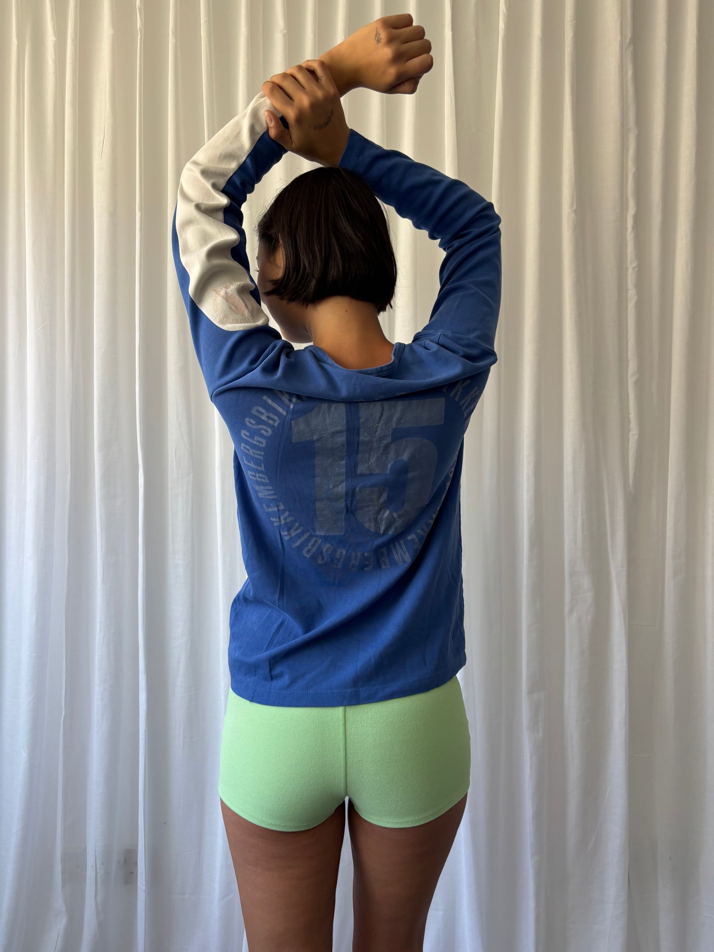 Bikkembergs Blue Long Sleeve T-shirt