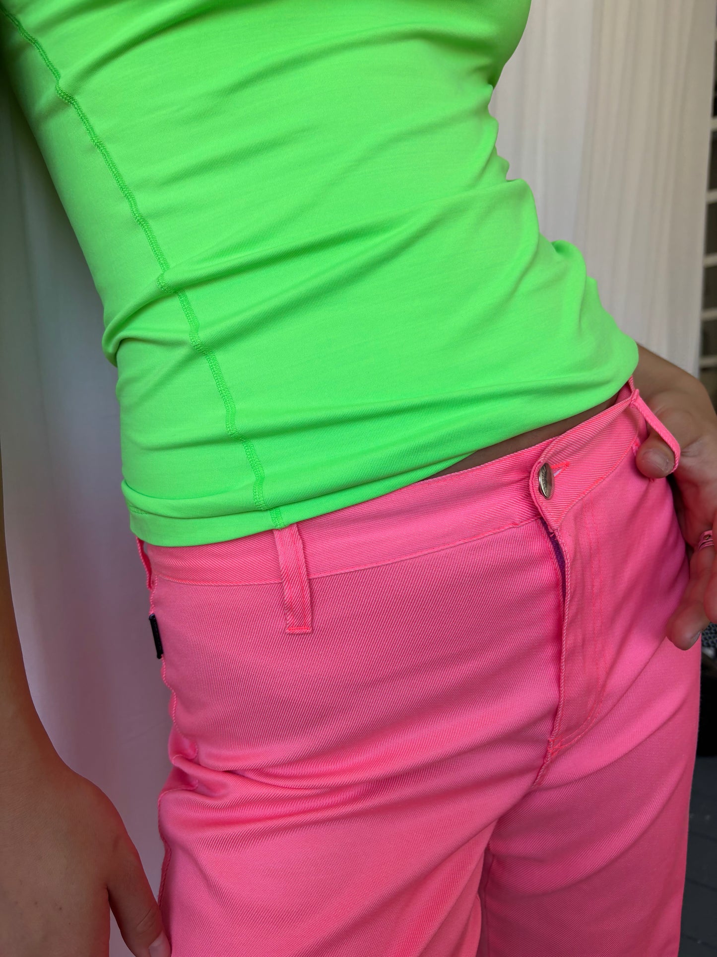 Casall Neon Green Sport Top