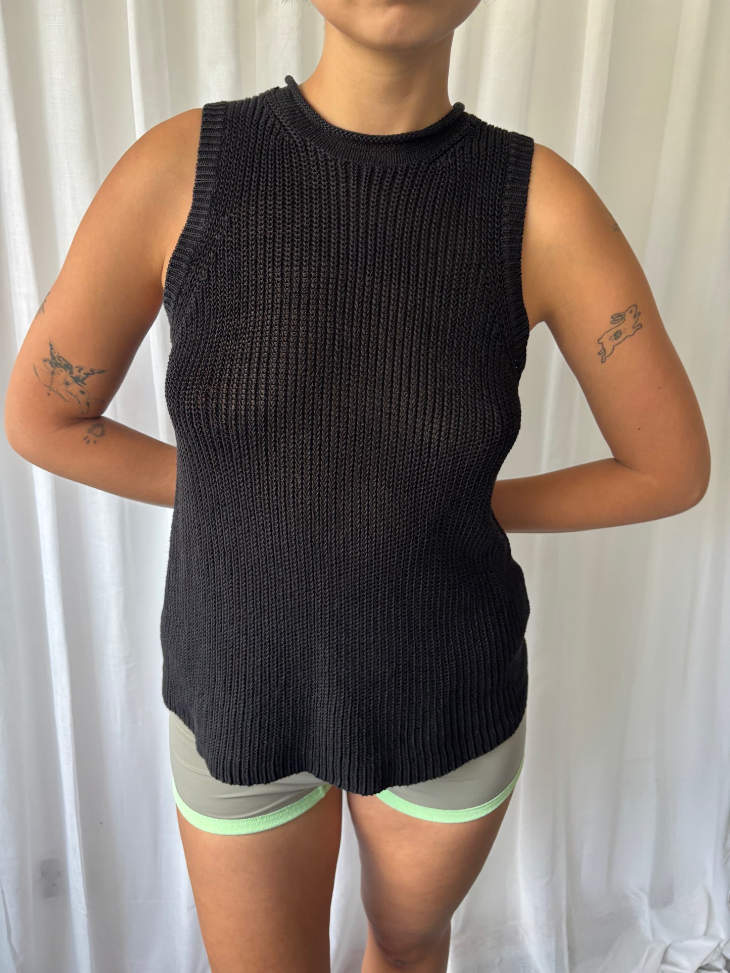 Ralph Lauren Black Knit Top