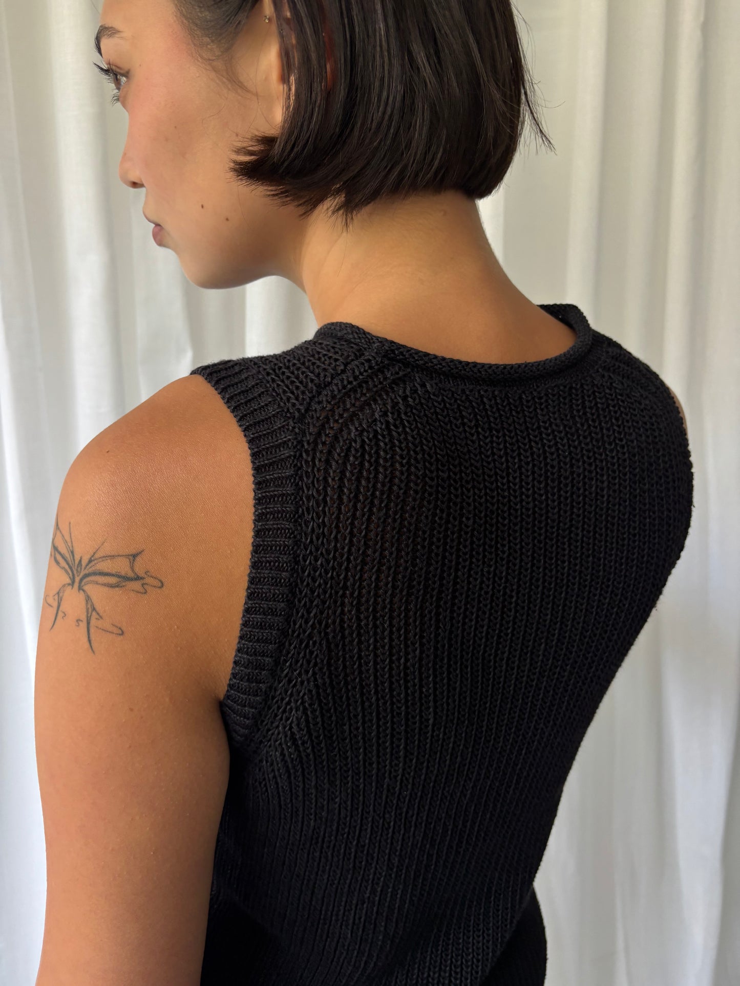 Ralph Lauren Black Knit Top