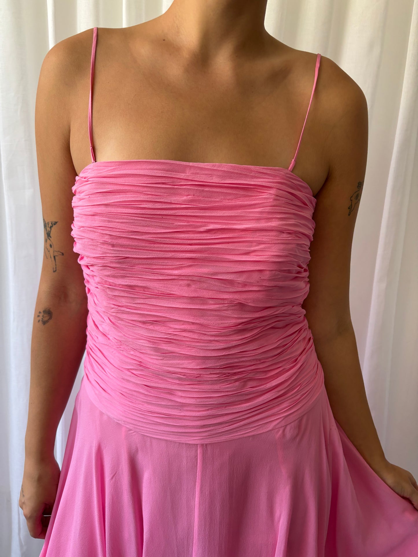 Fenn Wright Manson Pink Midi Dress