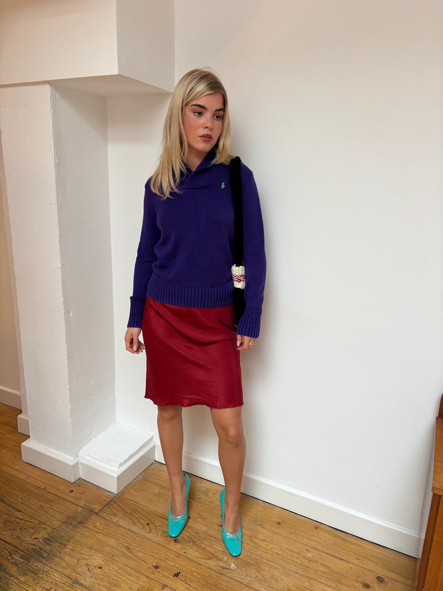 Ralph Lauren Deep Purple Sweater