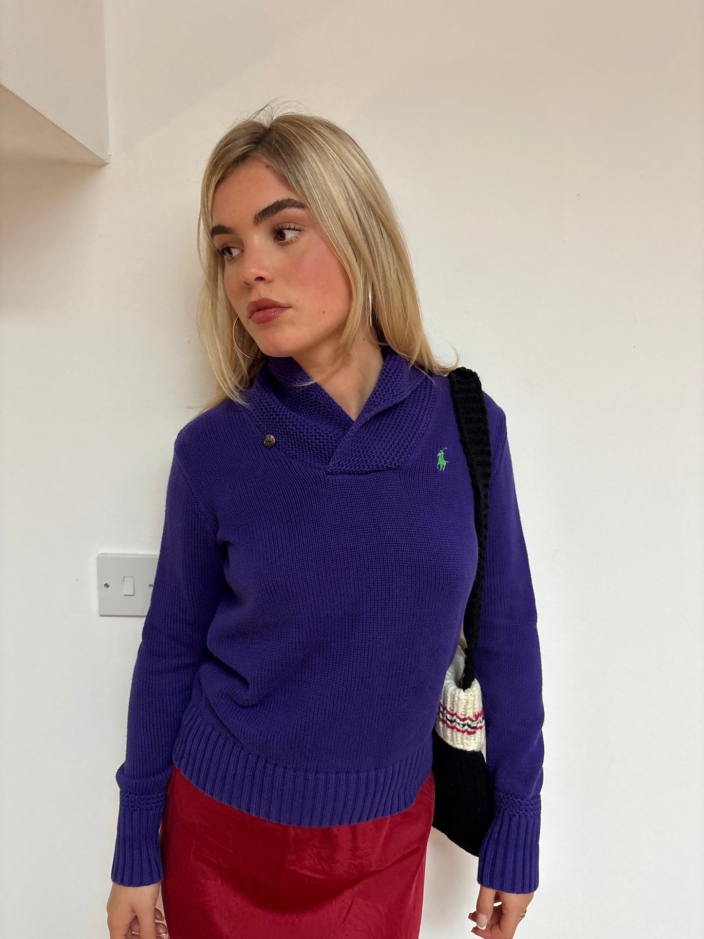 Ralph Lauren Deep Purple Sweater