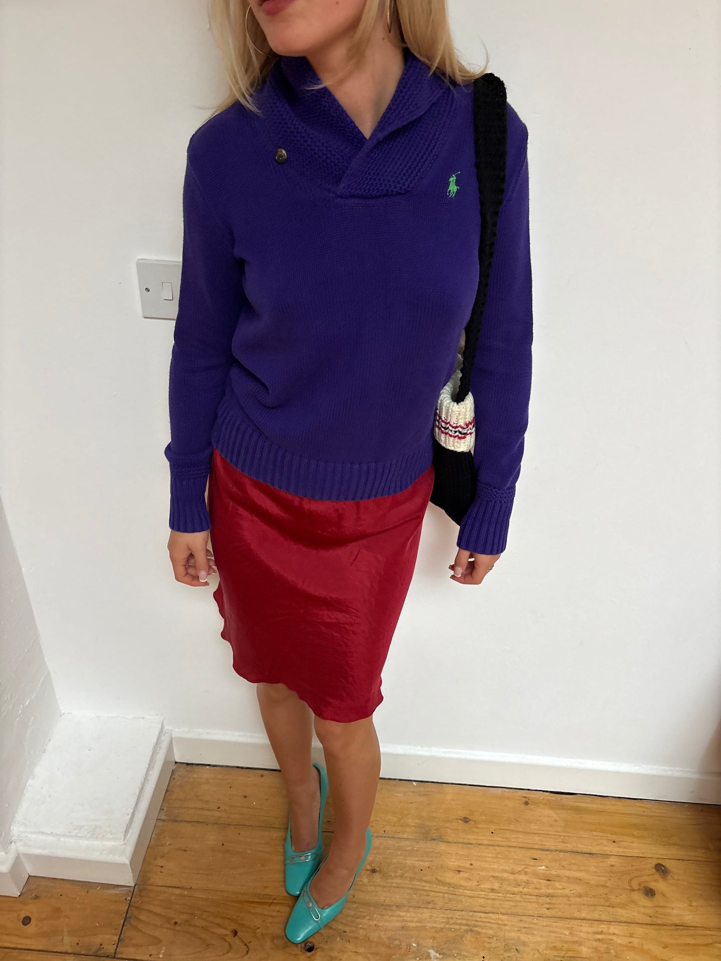 Ralph Lauren Deep Purple Sweater