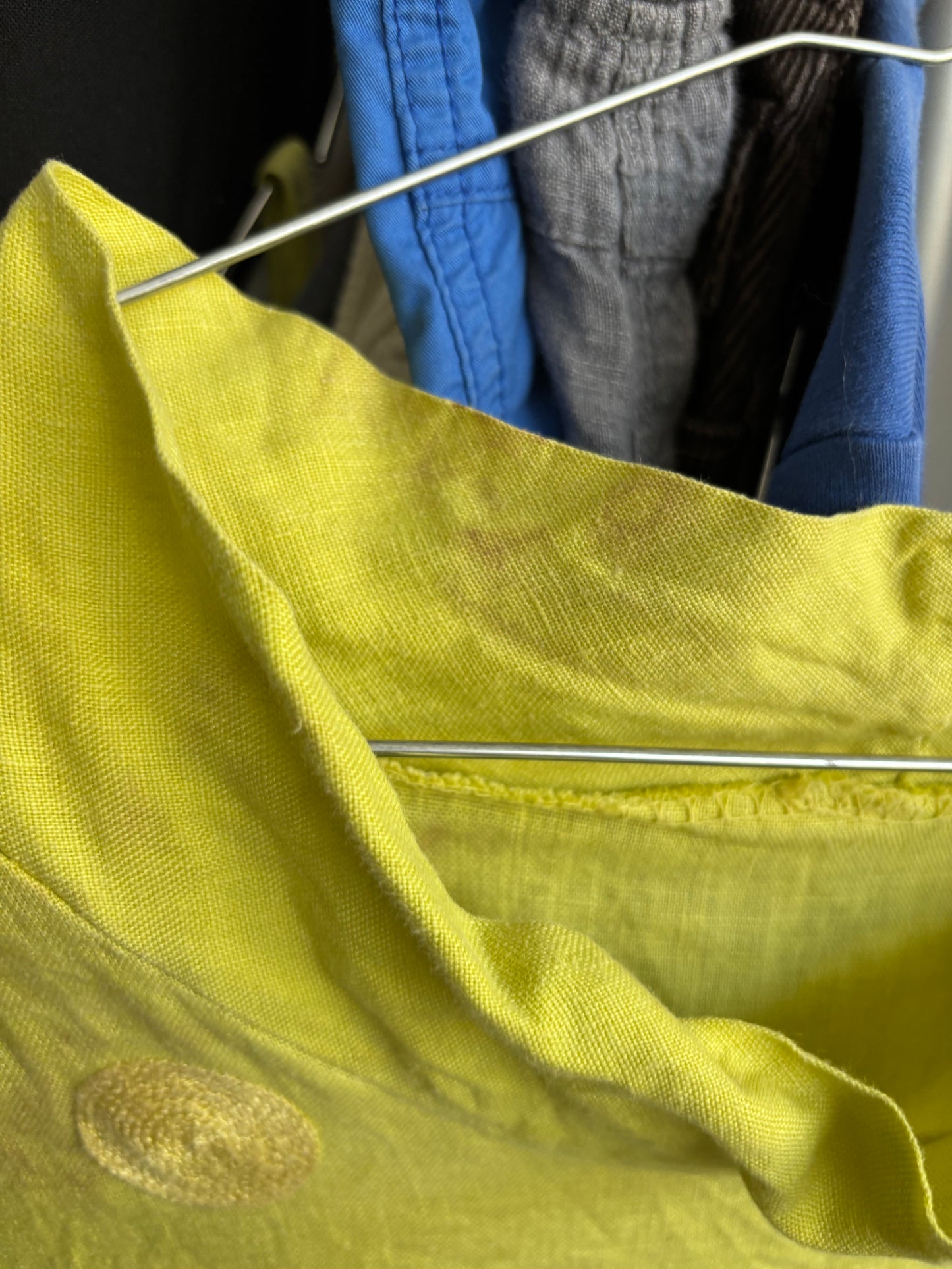 Vintage Citrus Linen Top