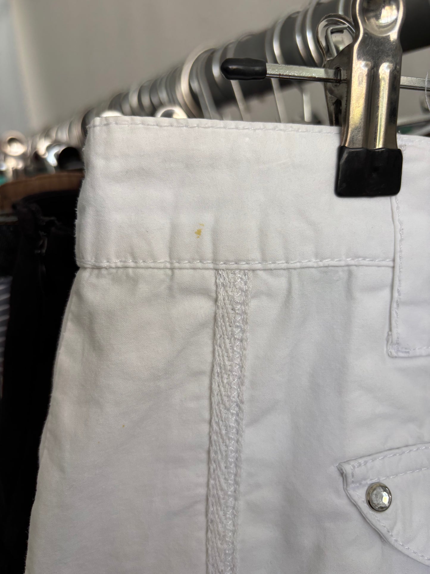 Vintage White Midi skirt