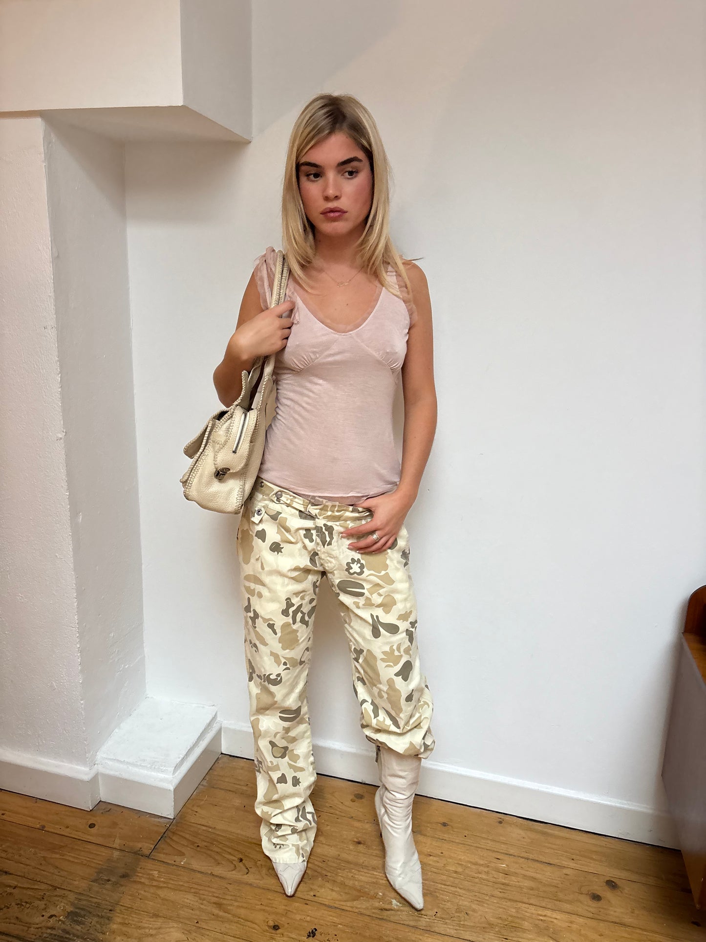 Vintage Dusty Pink Vest