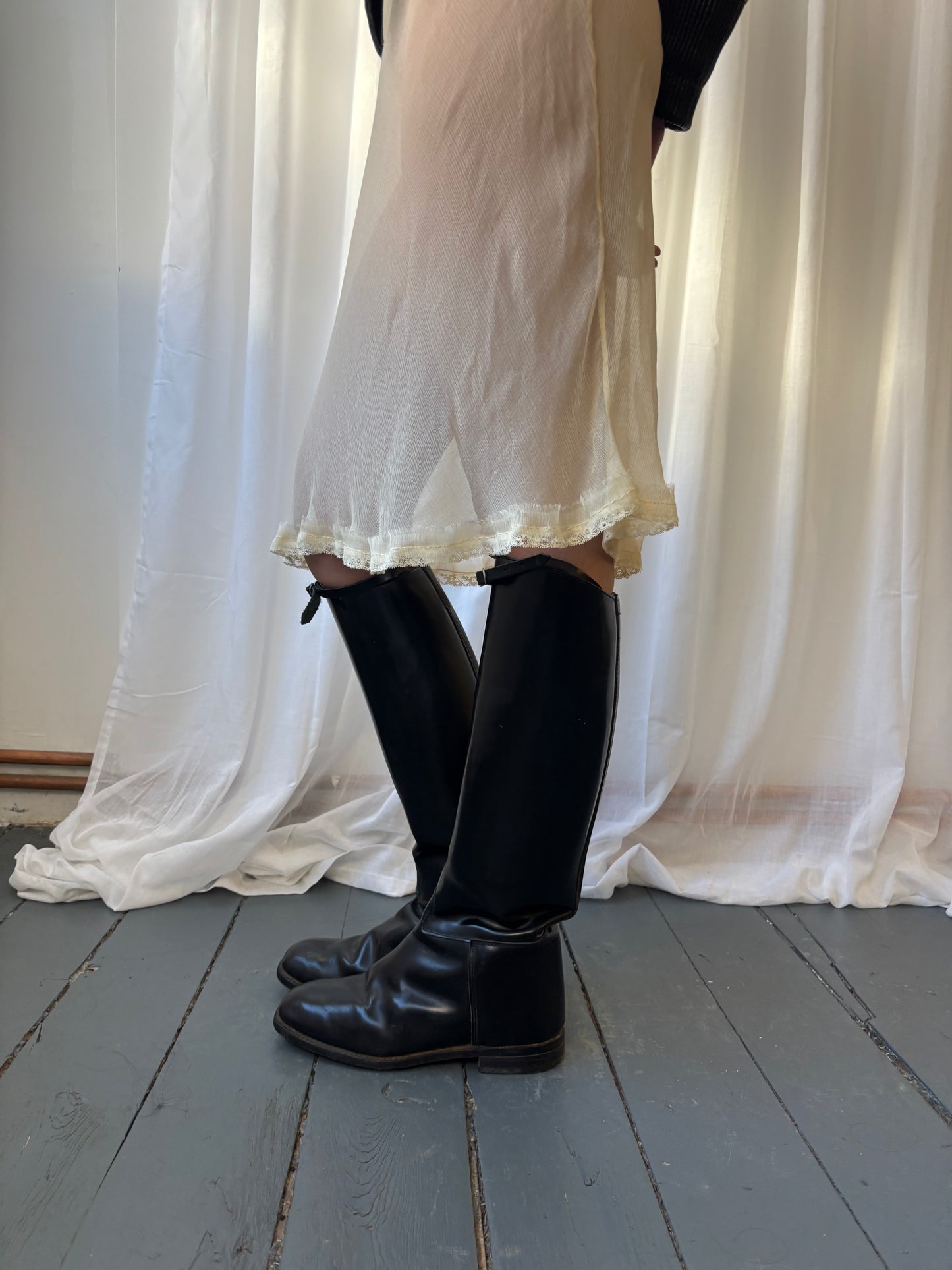 Vintage 90s Riding Boots