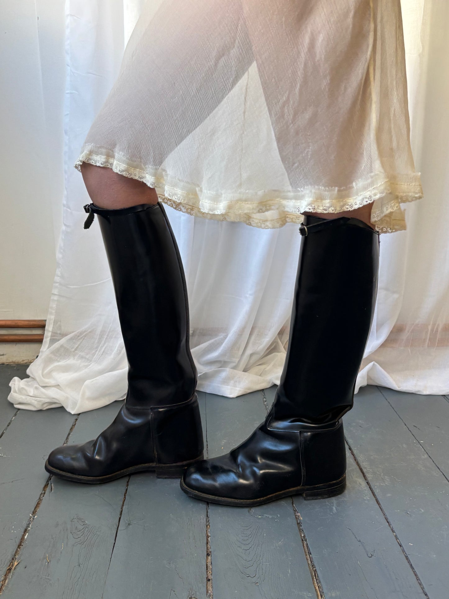 Vintage 90s Riding Boots