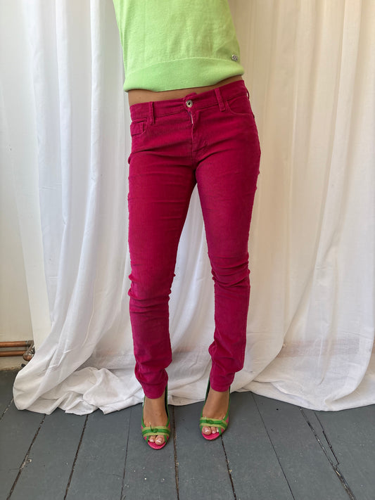 Moschino Pink Corduroy trousers