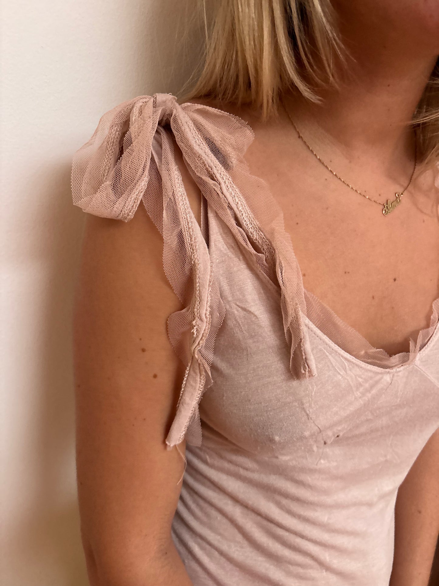Vintage Dusty Pink Vest