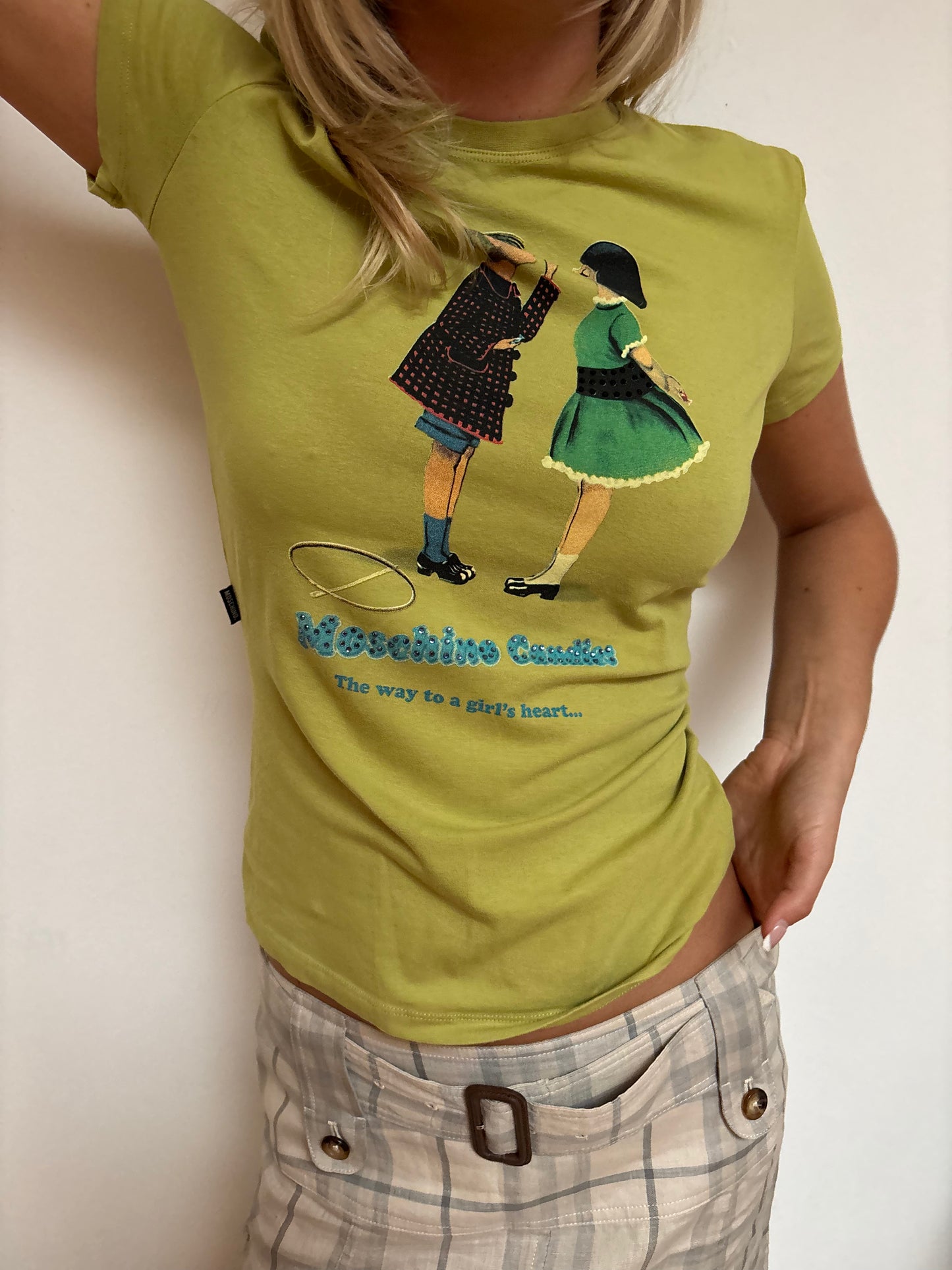 Moschino Green T-shirt