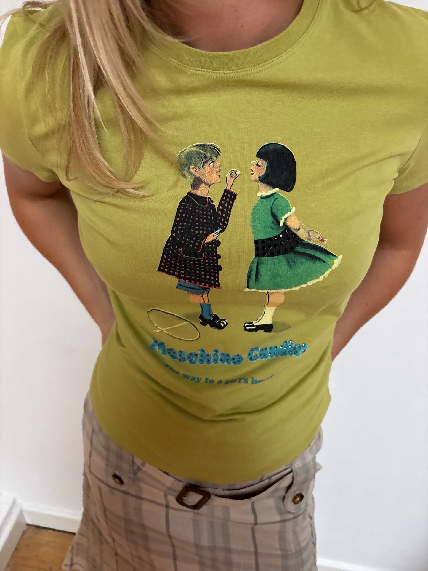 Moschino Green T-shirt