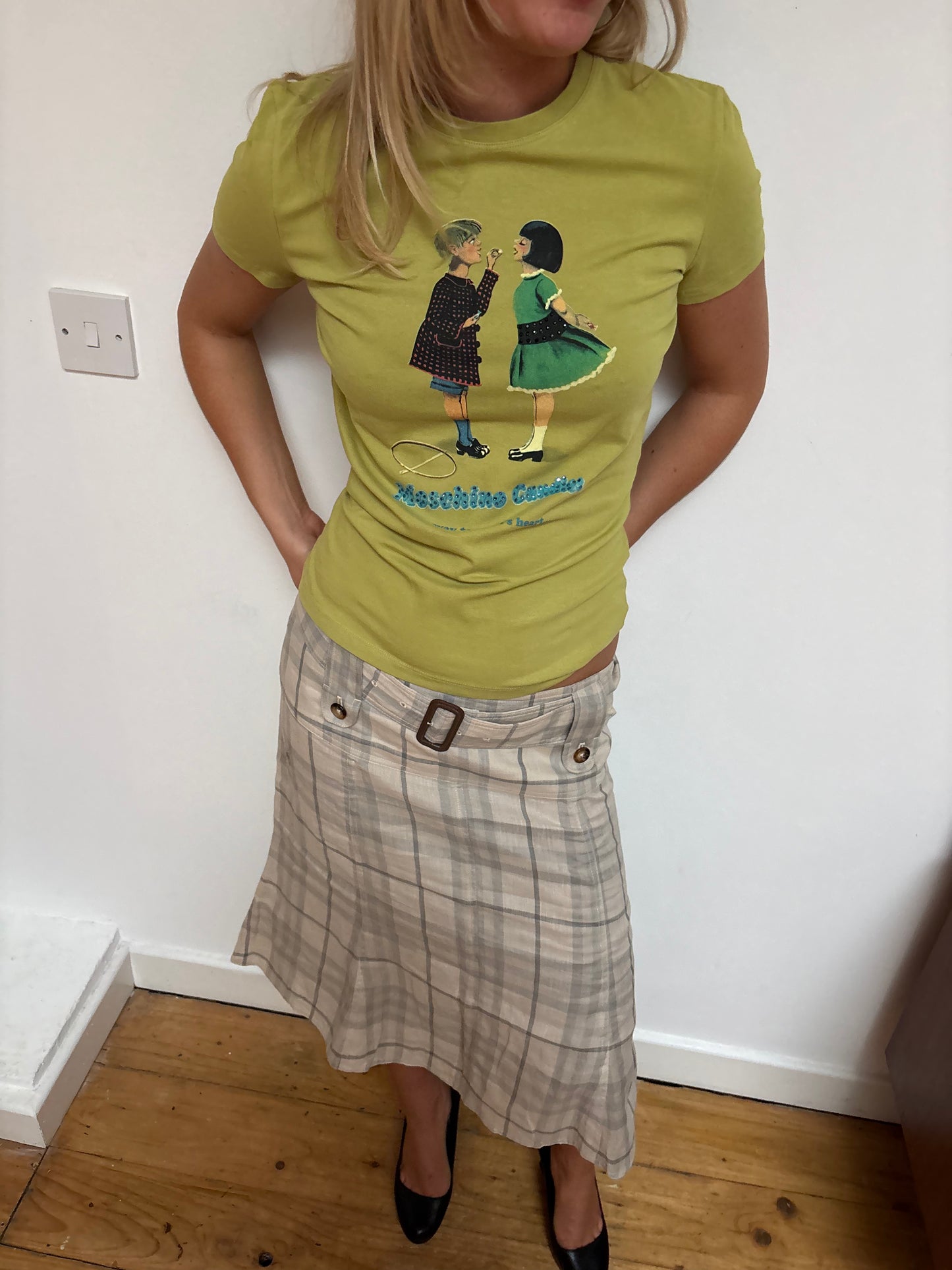 Moschino Green T-shirt