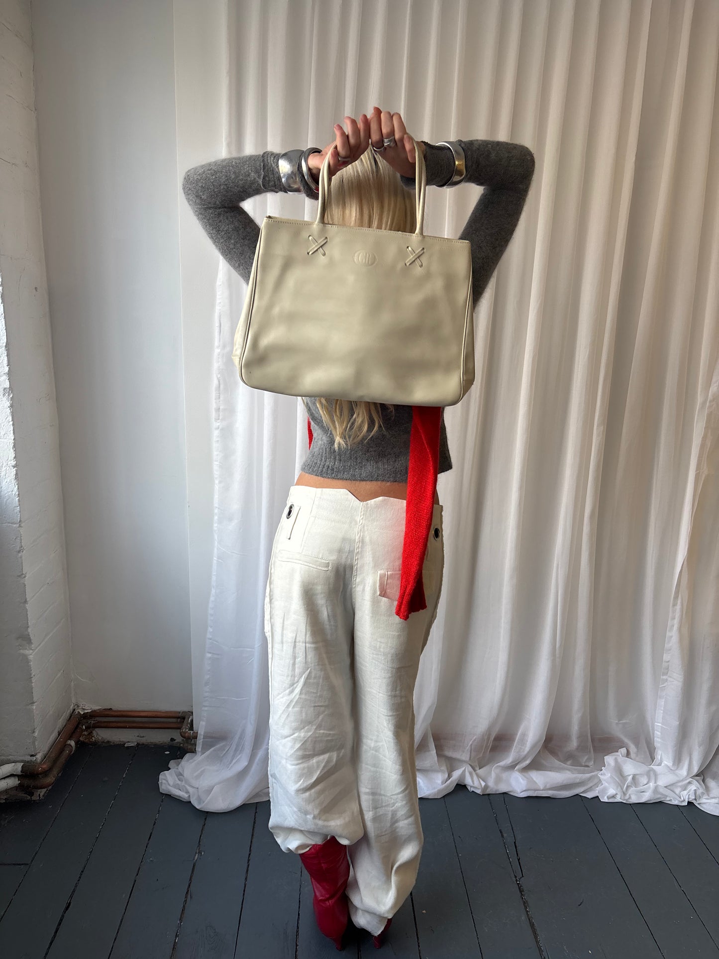 Sonia Rykiel White Trousers