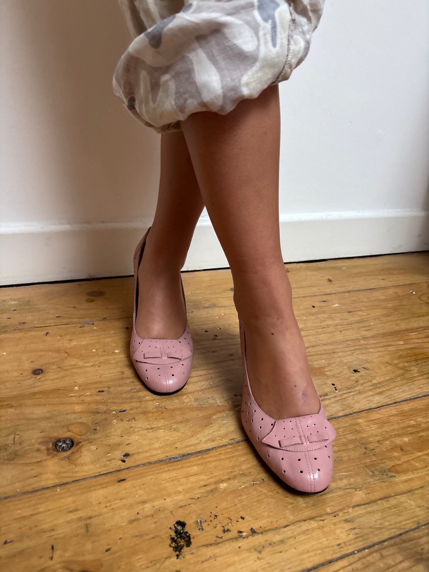 Scooter Dusty Pink Heels