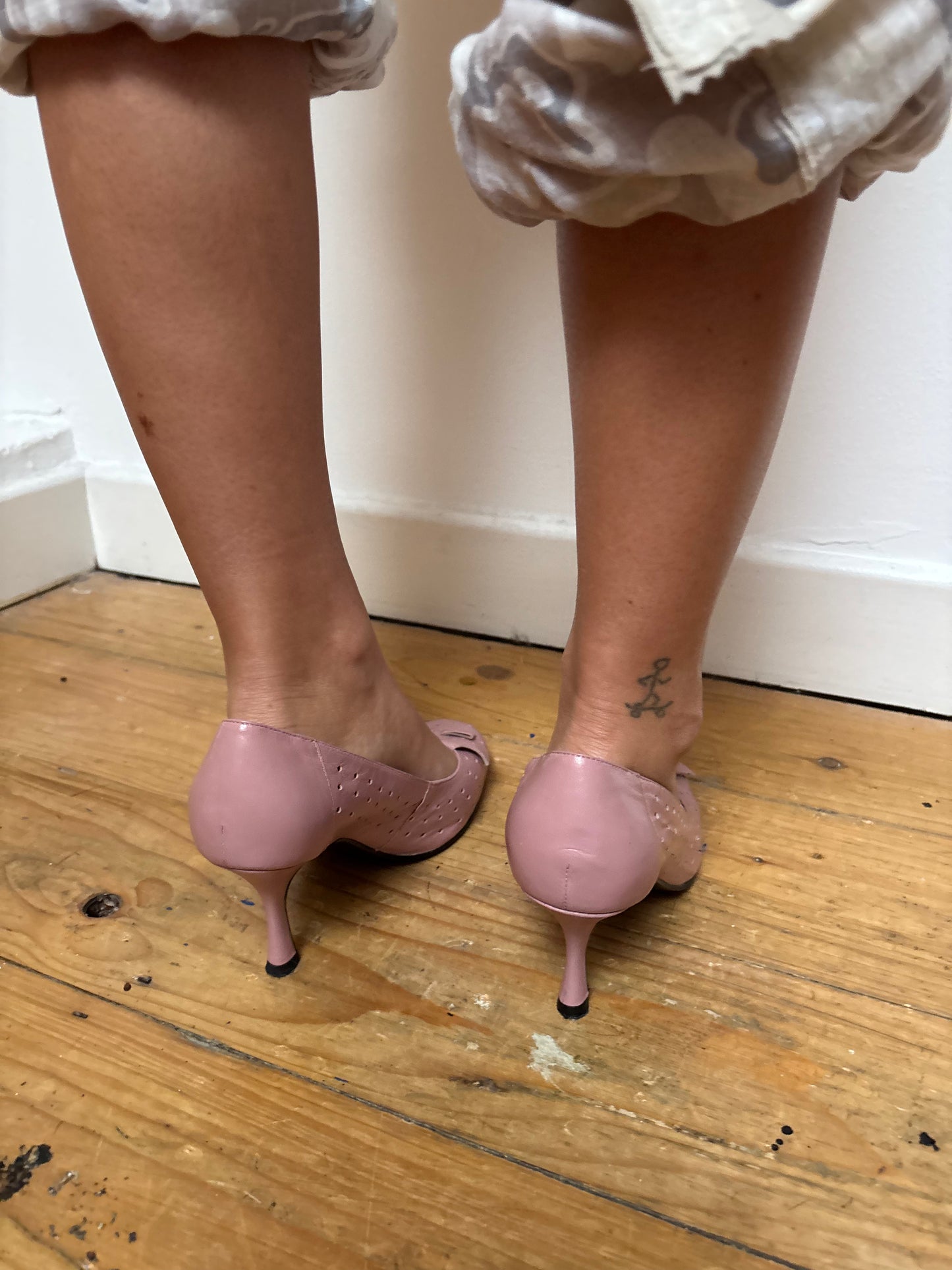 Scooter Dusty Pink Heels