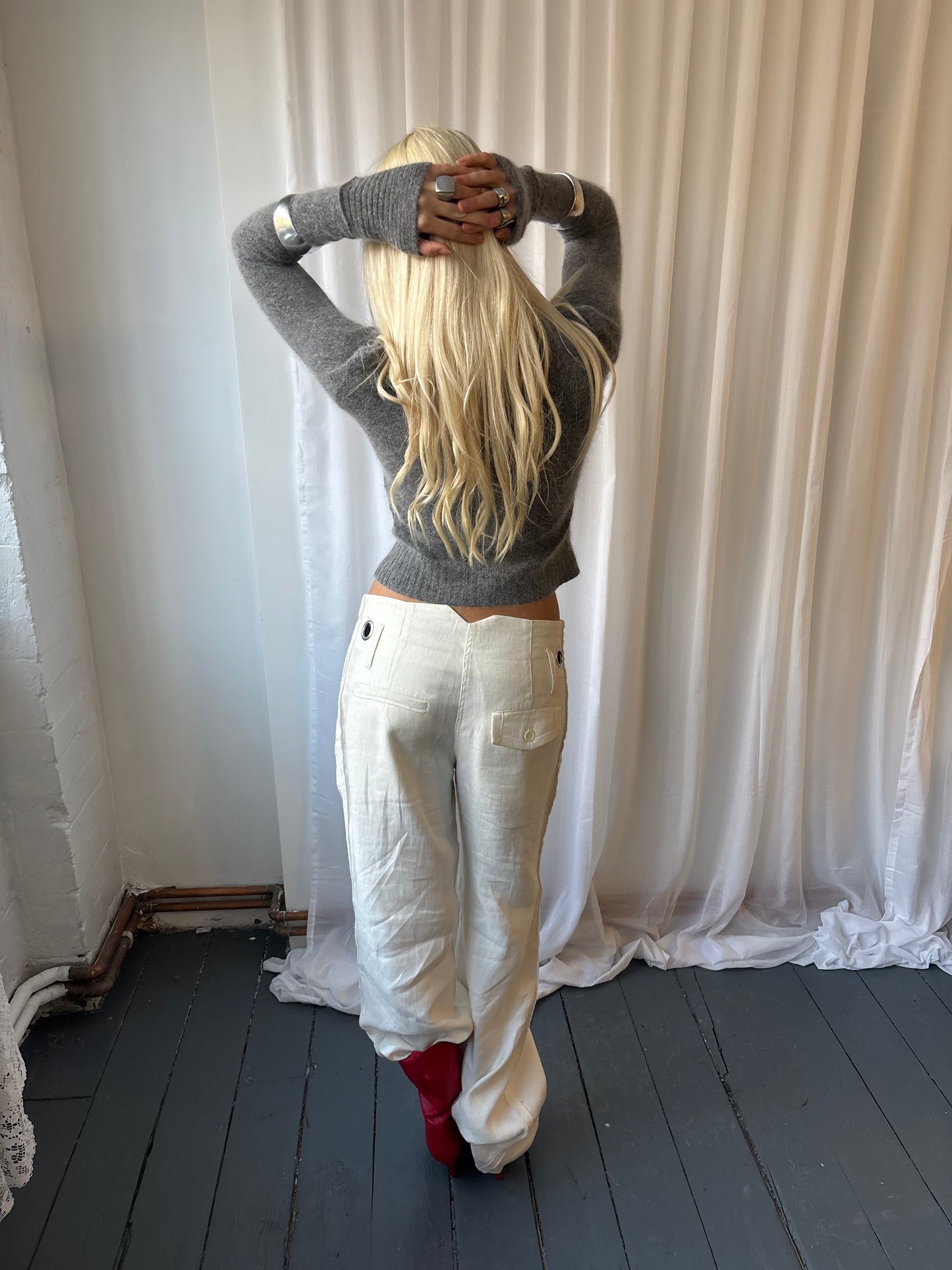 Robert Clarence Grey Sweater