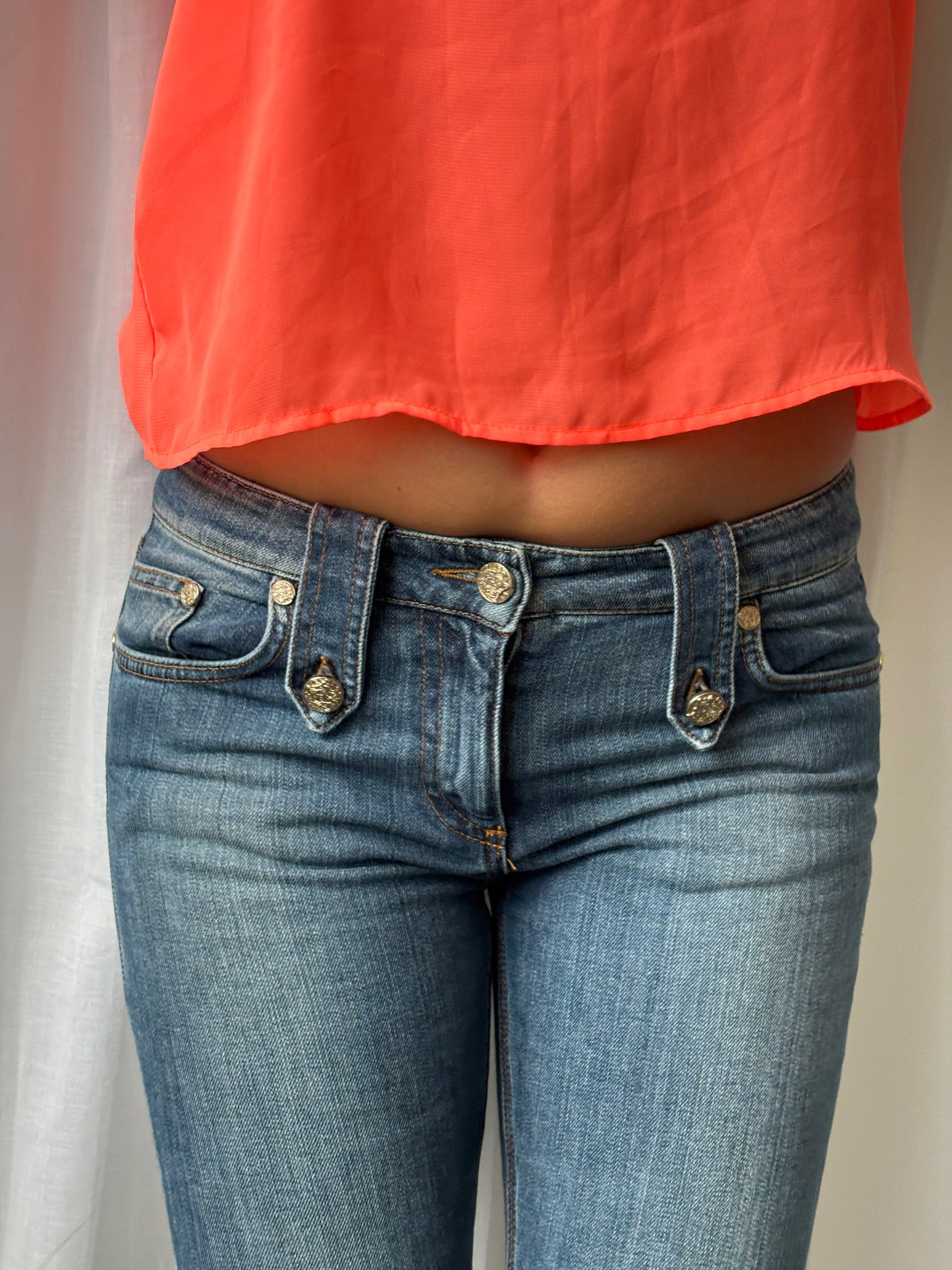 Versace Denim Bootcut Jeans