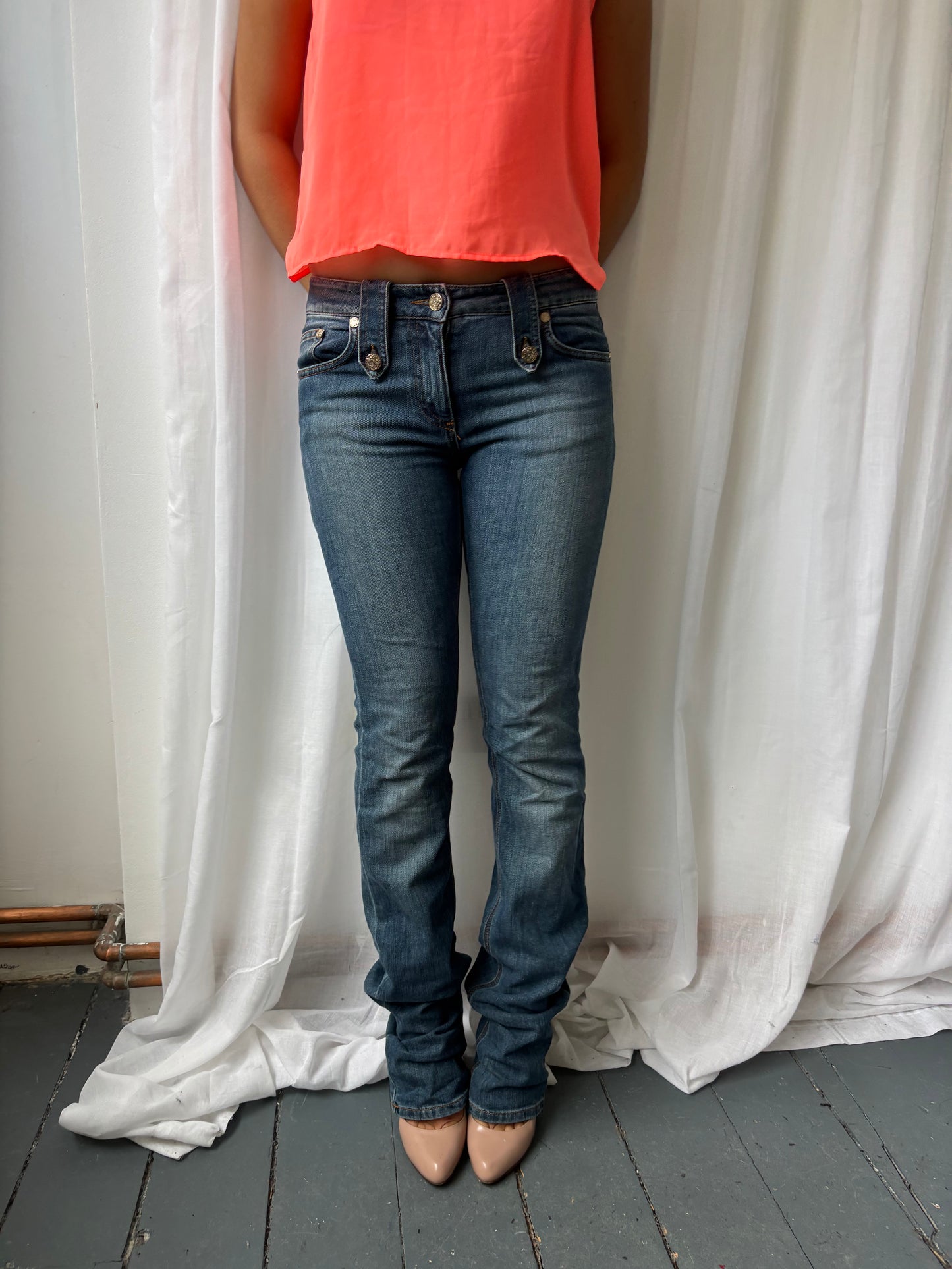 Versace Denim Bootcut Jeans