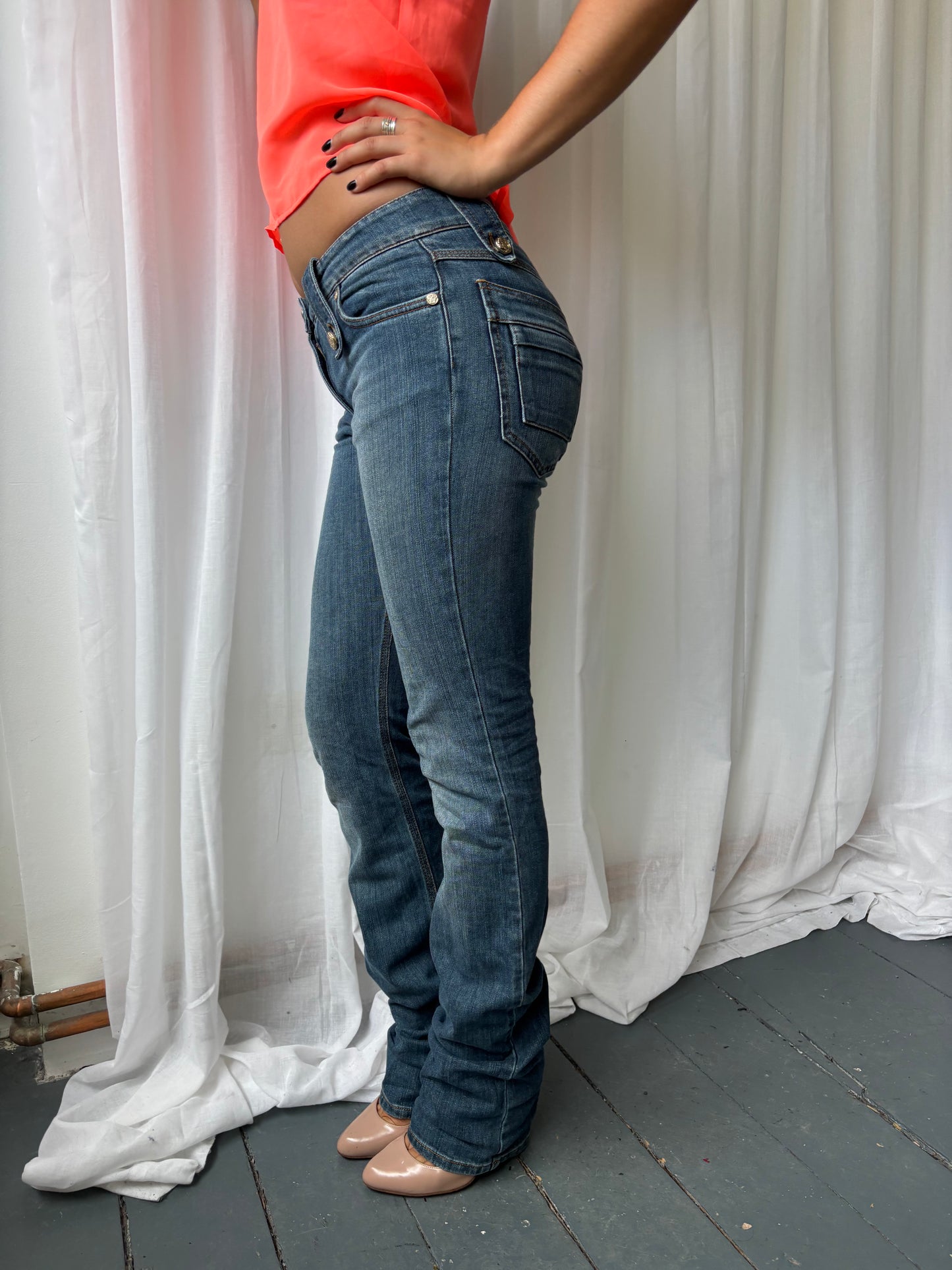Versace Denim Bootcut Jeans