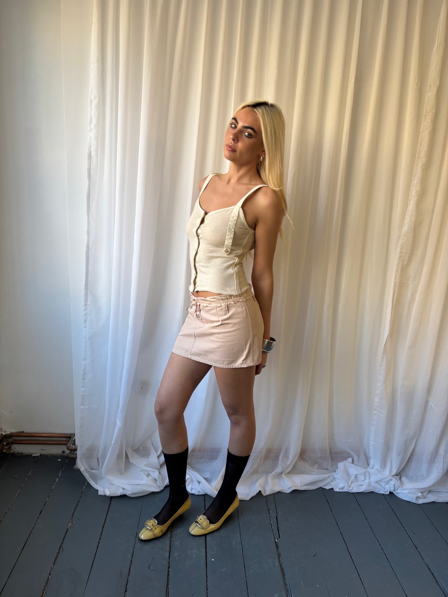 Twenty8Twelve Cream Knit Vest