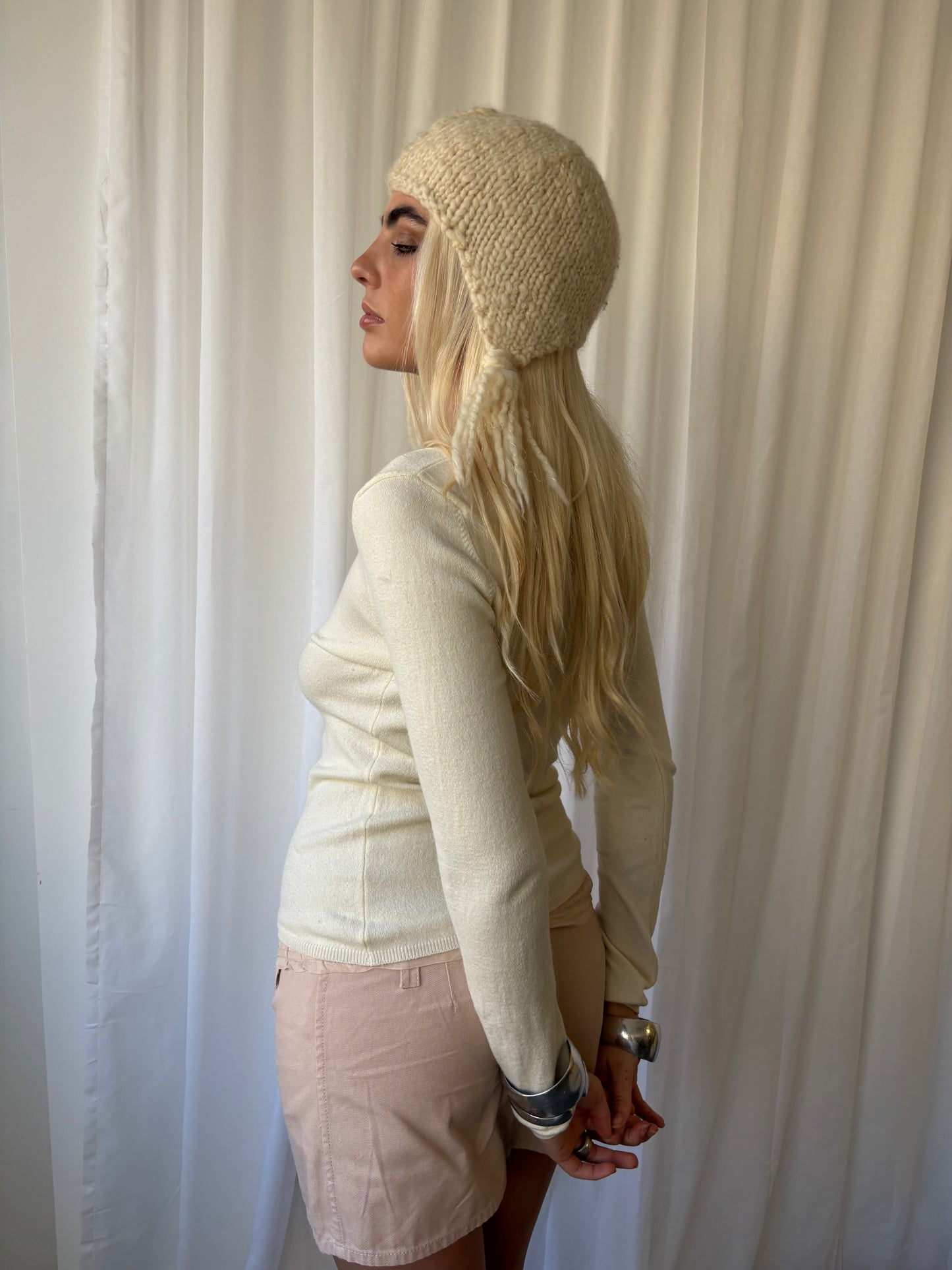 Sisley Cream Knit Top