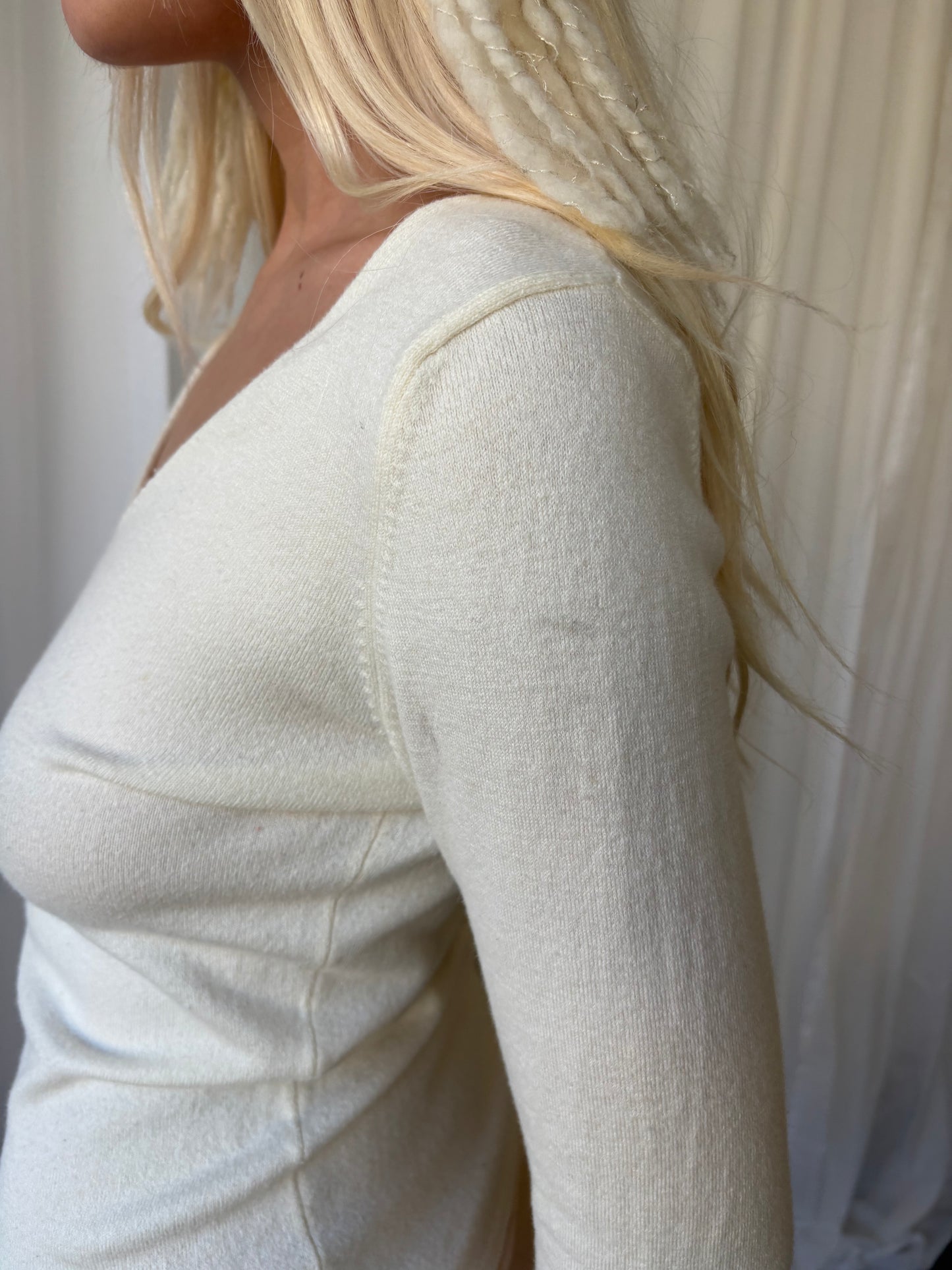 Sisley Cream Knit Top