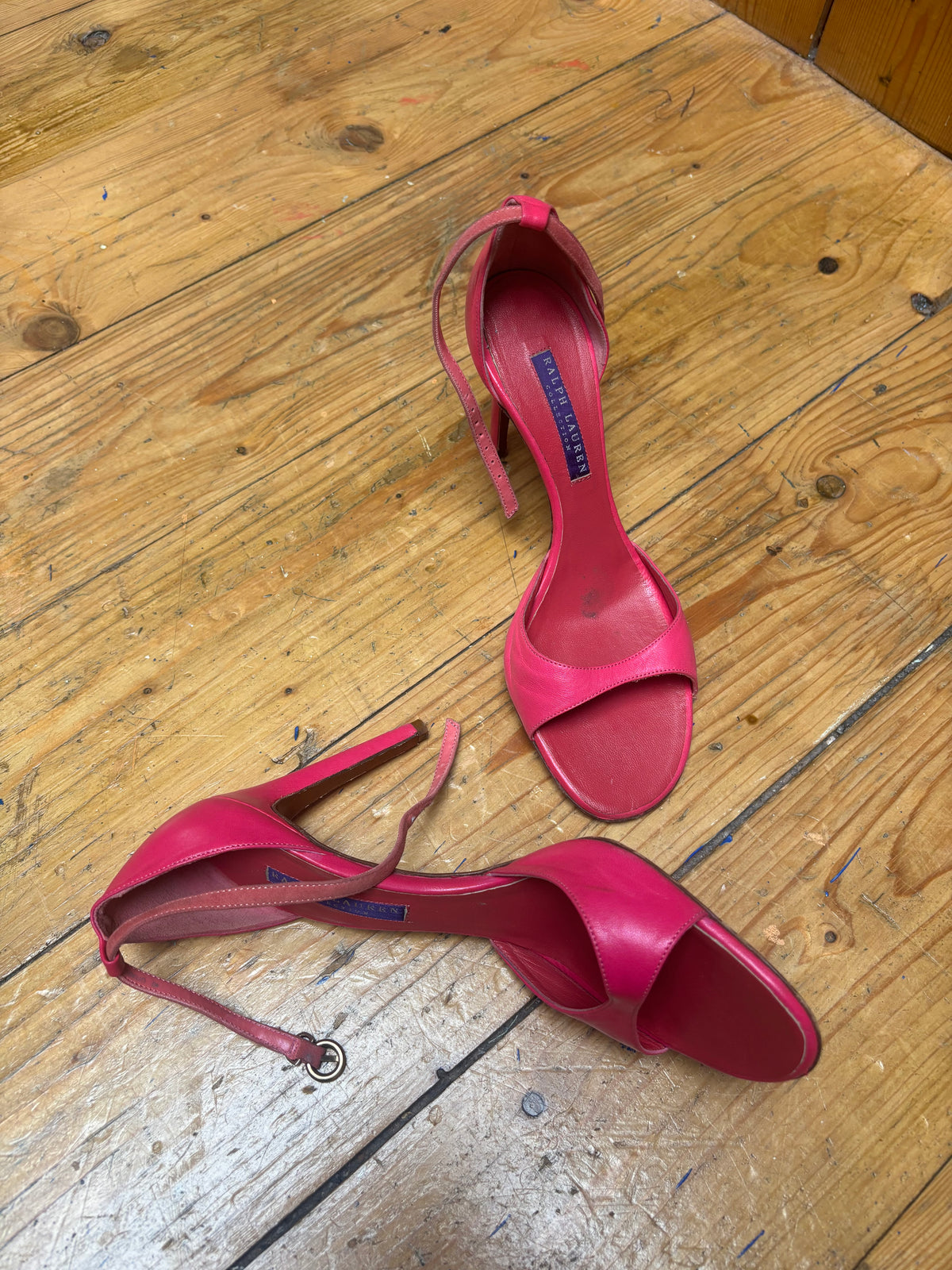 Ralph Lauren Hot Pink Heels